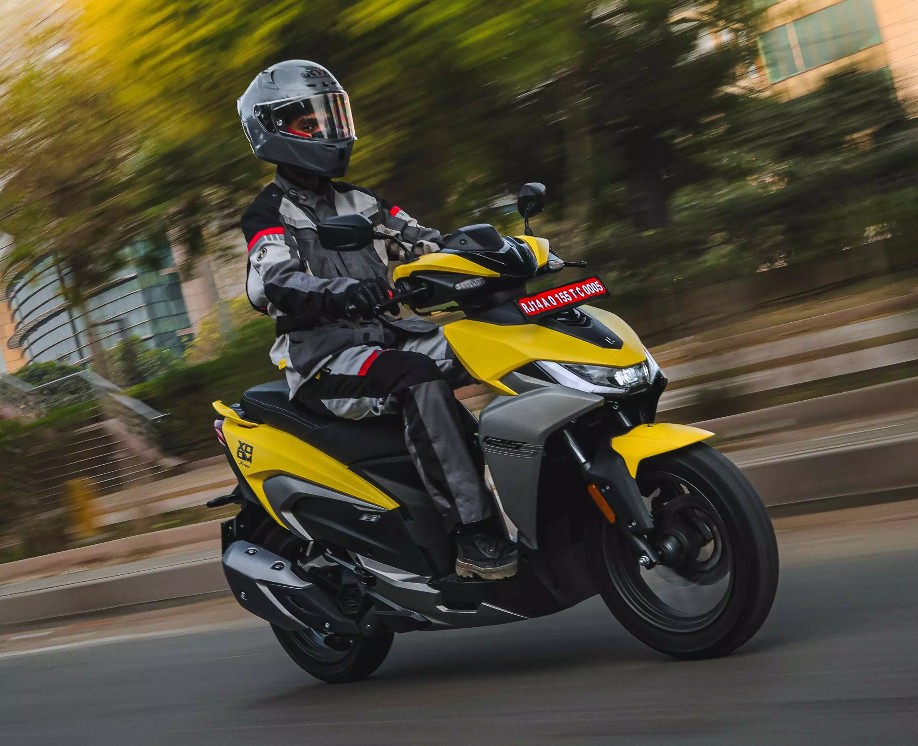 Xoom 125 can reach 70kmph from a standstill in 7.6 seconds