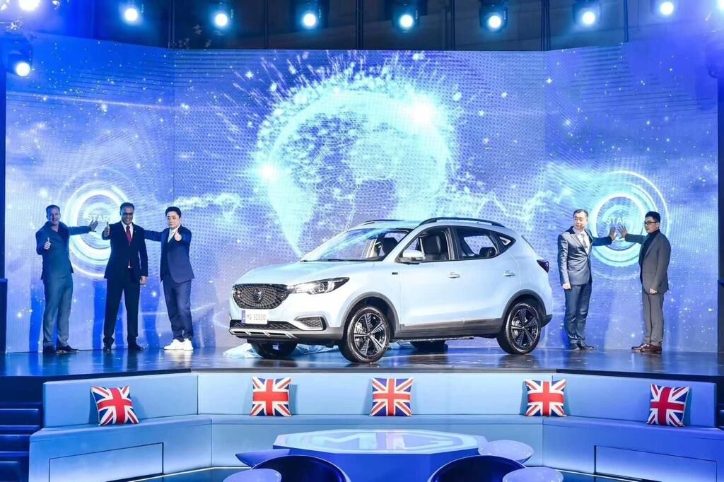 MG eZS pure electric SUV unveiled globally ahead of India launch