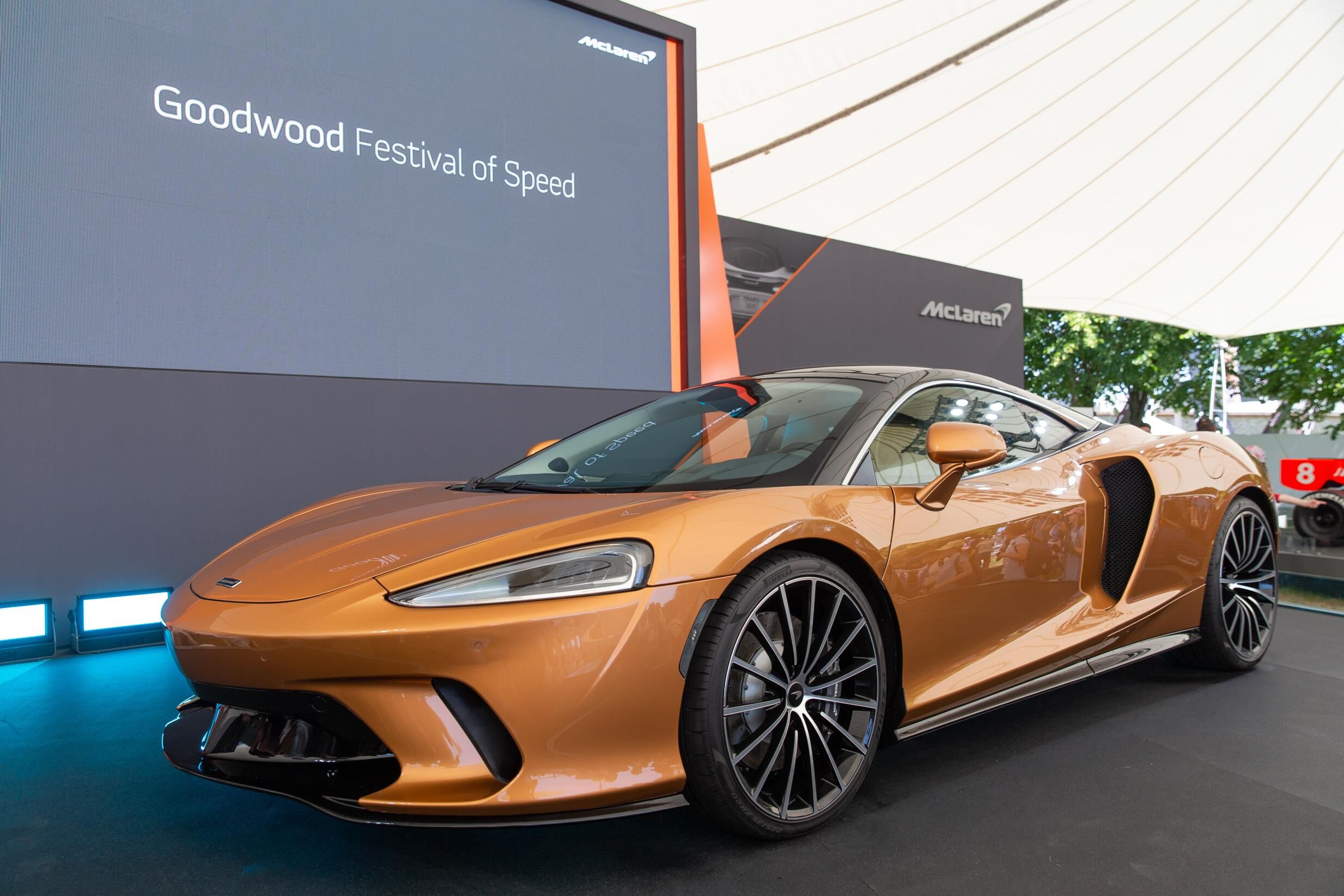 McLaren GT unveiled to spectators at Goodwood Festival of Speed