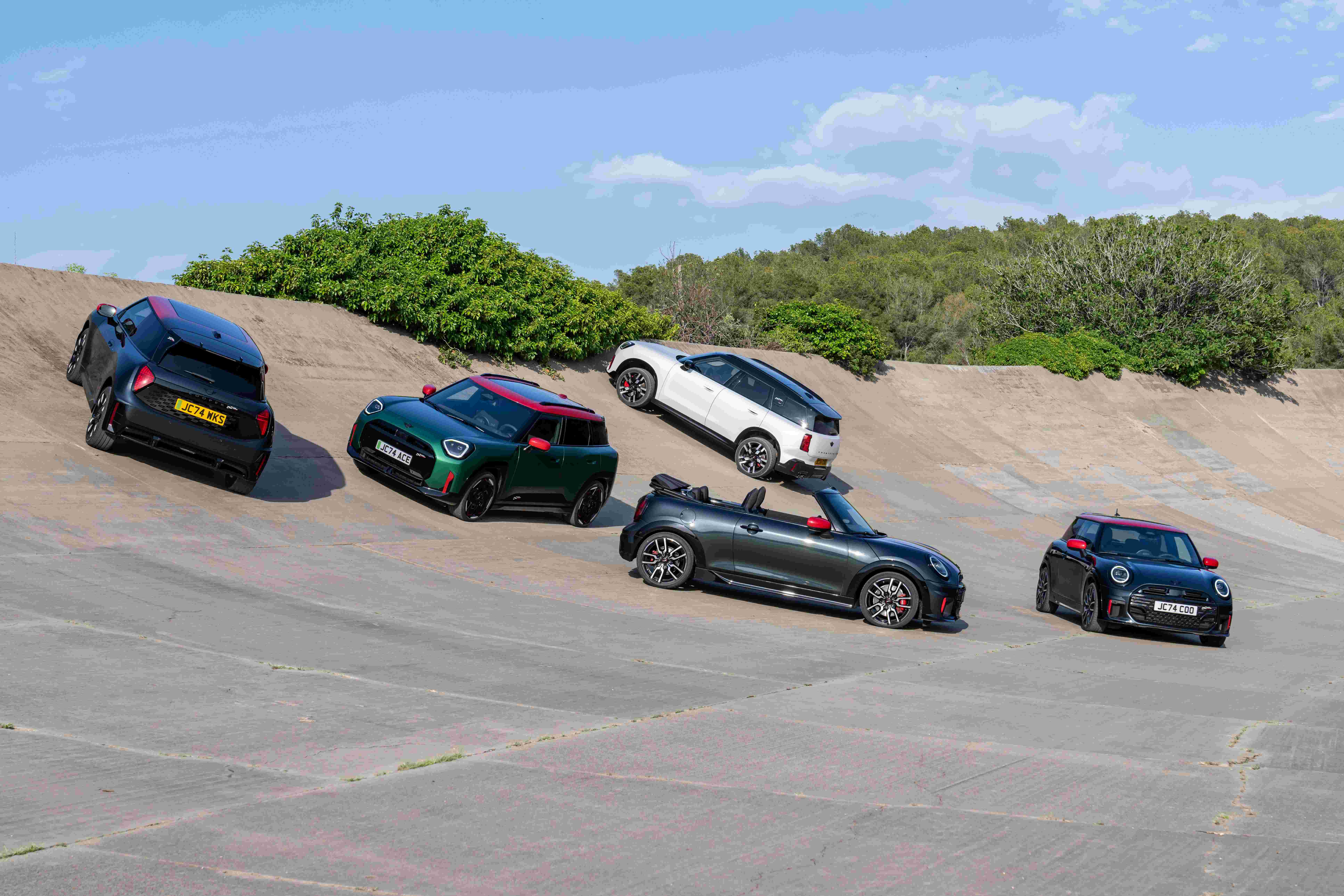 Mini introduces five new John Cooper Works models