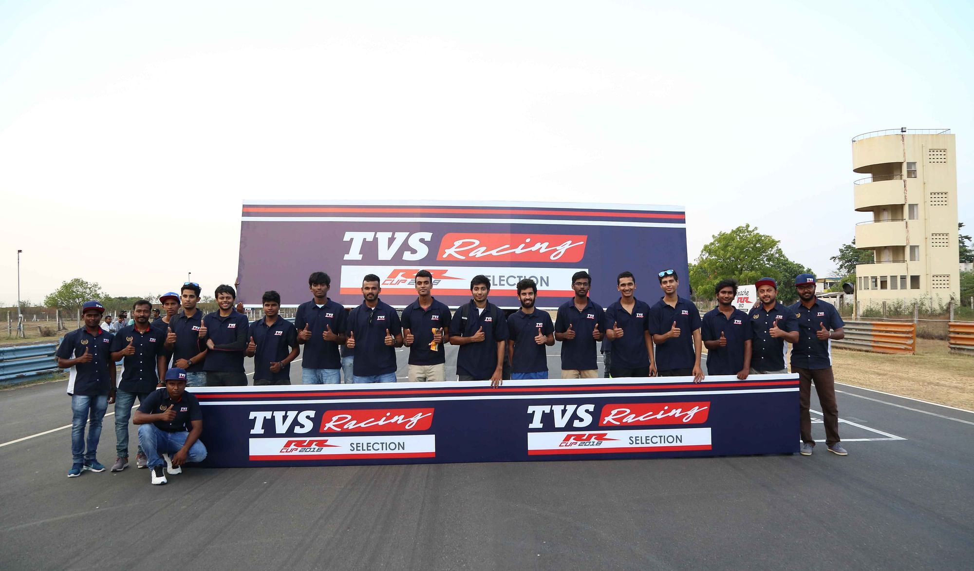 TVS confirms the list of riders to race in the Apache RR One Make Series