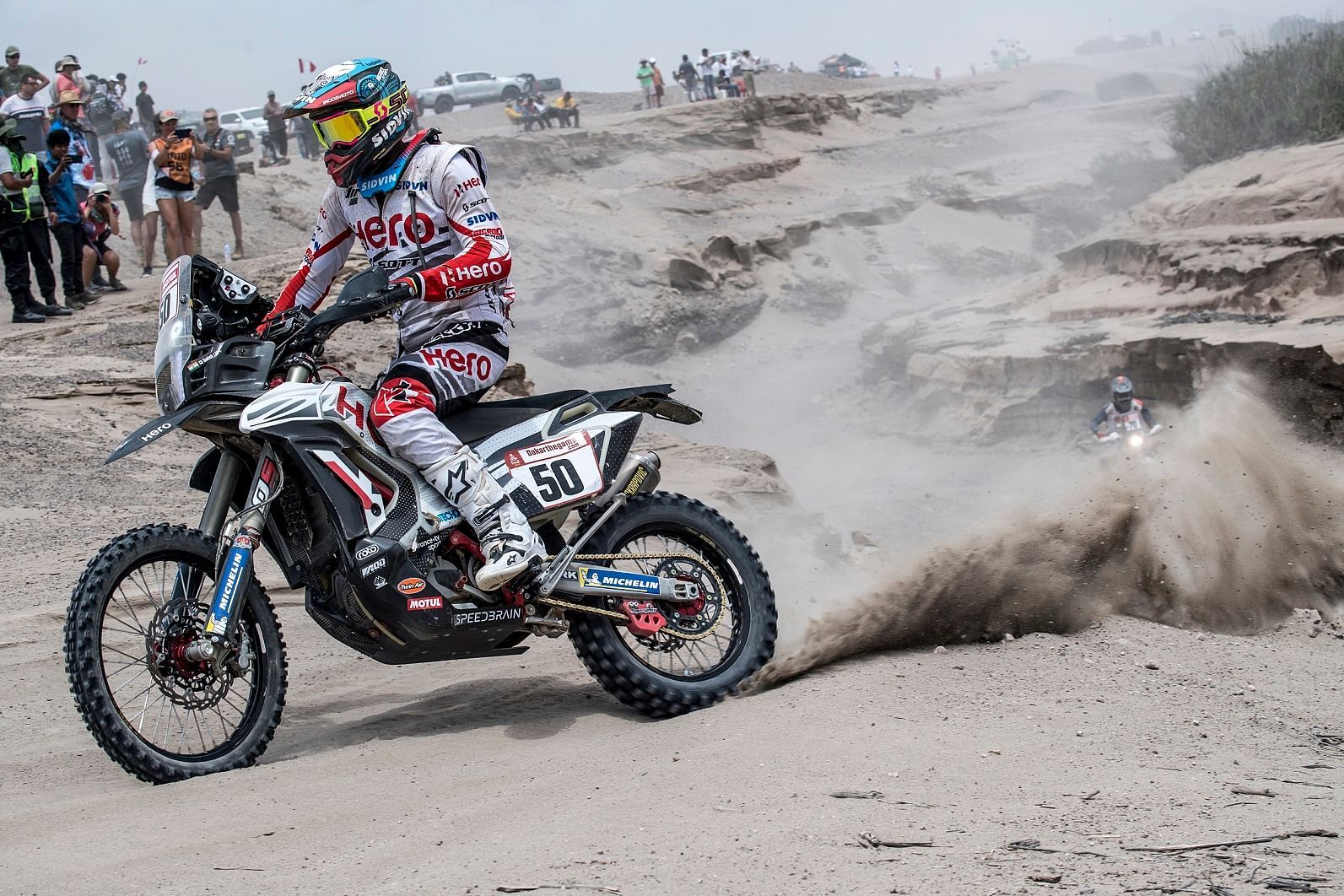 Dakar 2019 stage 3: CS Santosh drops to 42nd place overall