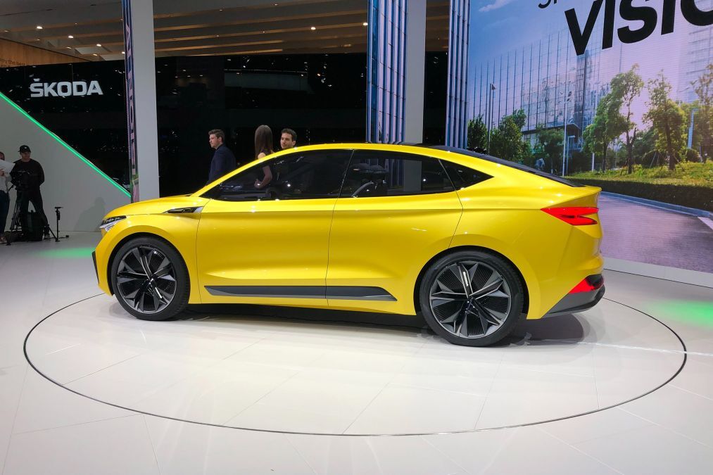 Skoda reveals Vision iV concept at Geneva Motor Show