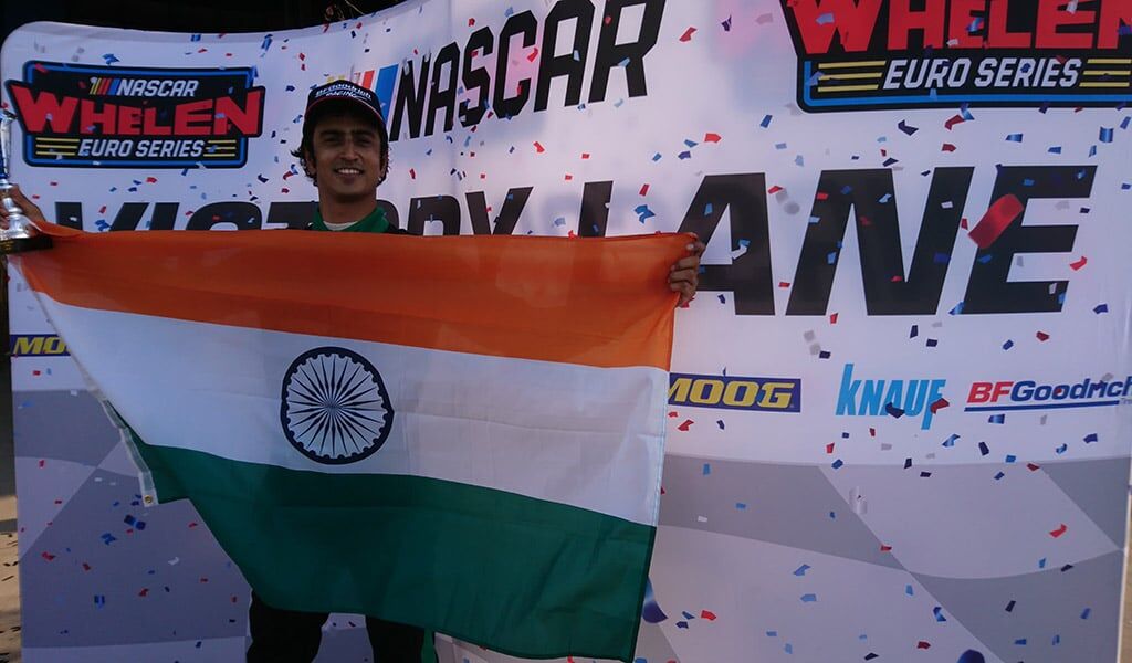 Indian racer Advait Deodhar leads 2018 NASCAR Whelen Euro Series championship