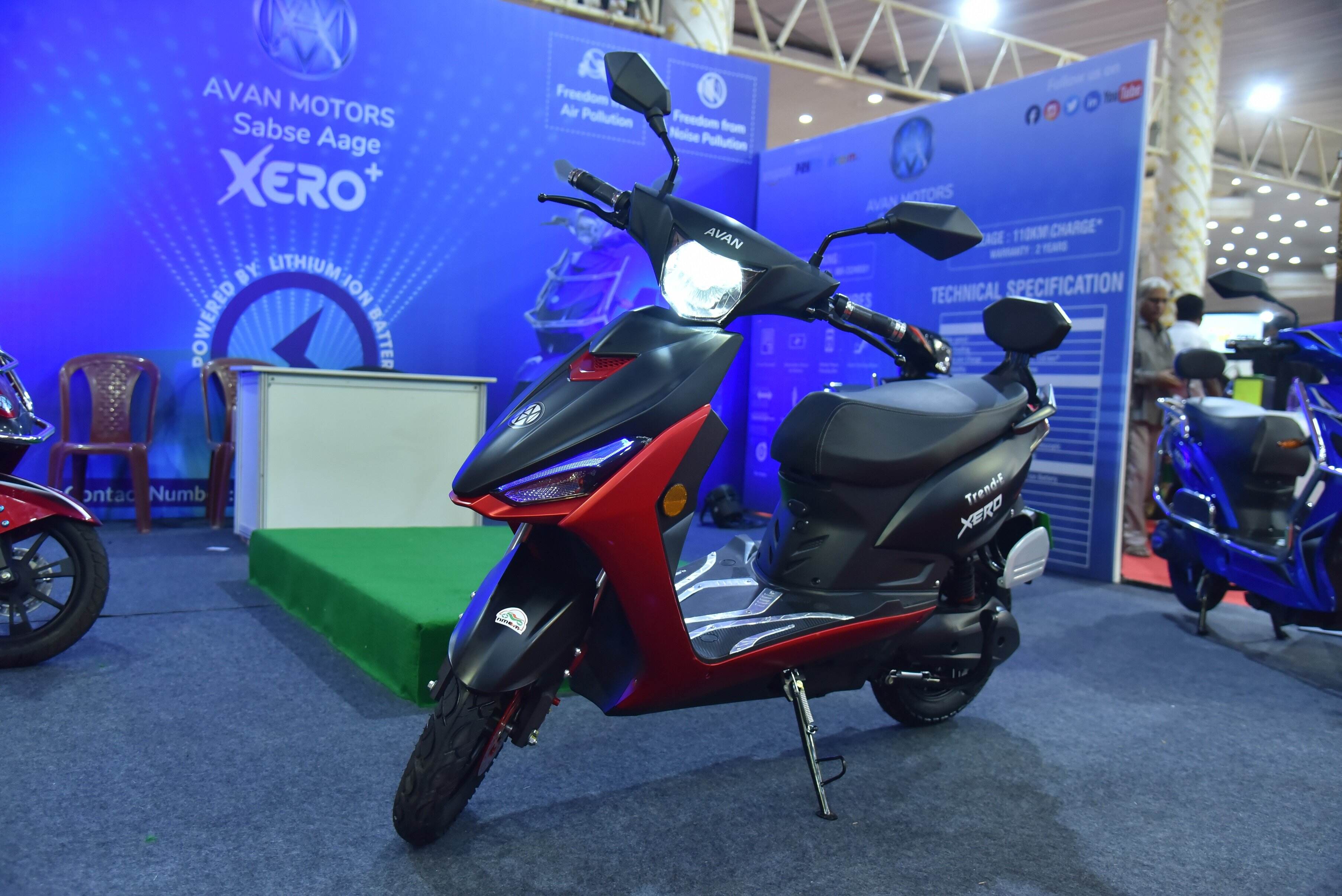 Avan Motors Trend-E electric scooter unveiled