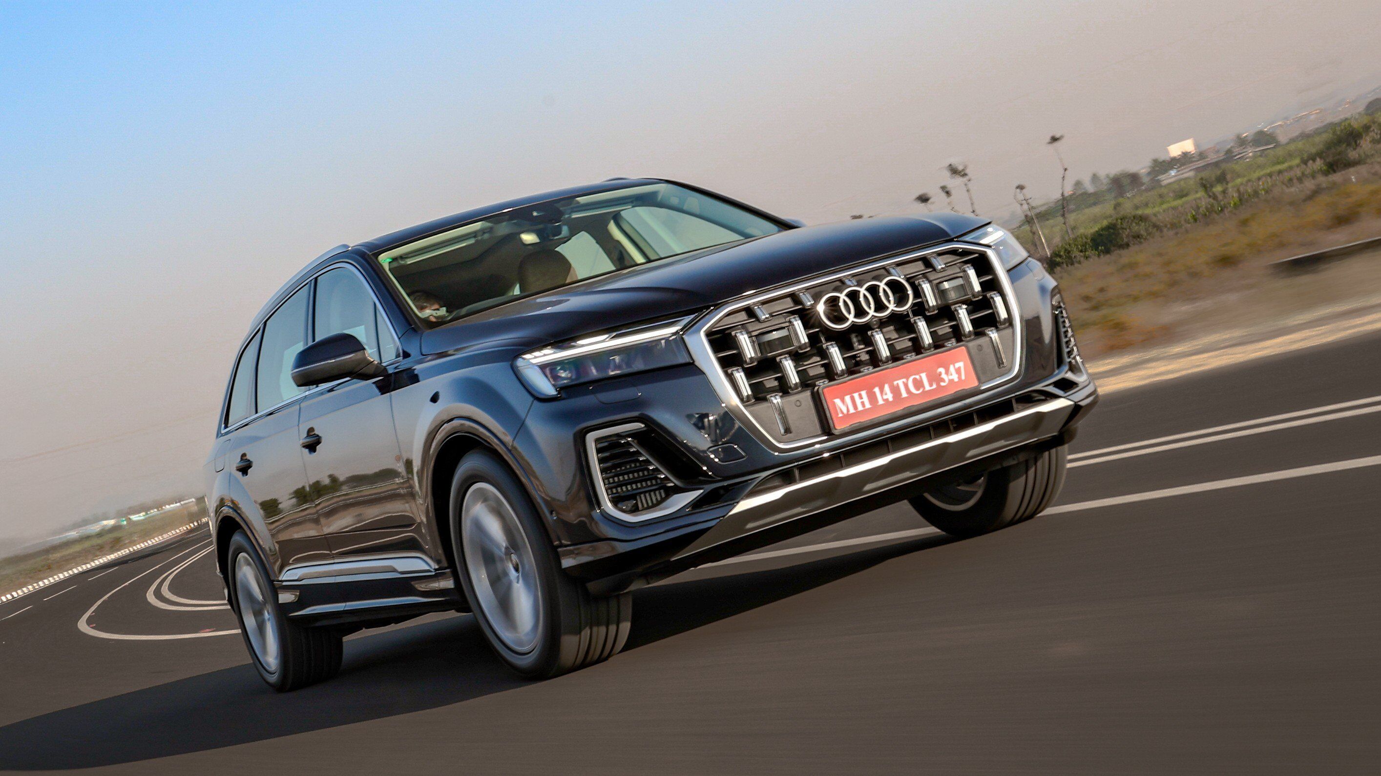 Audi Q7 facelift first drive review: ₹40 lakh more affordable compared to rivals