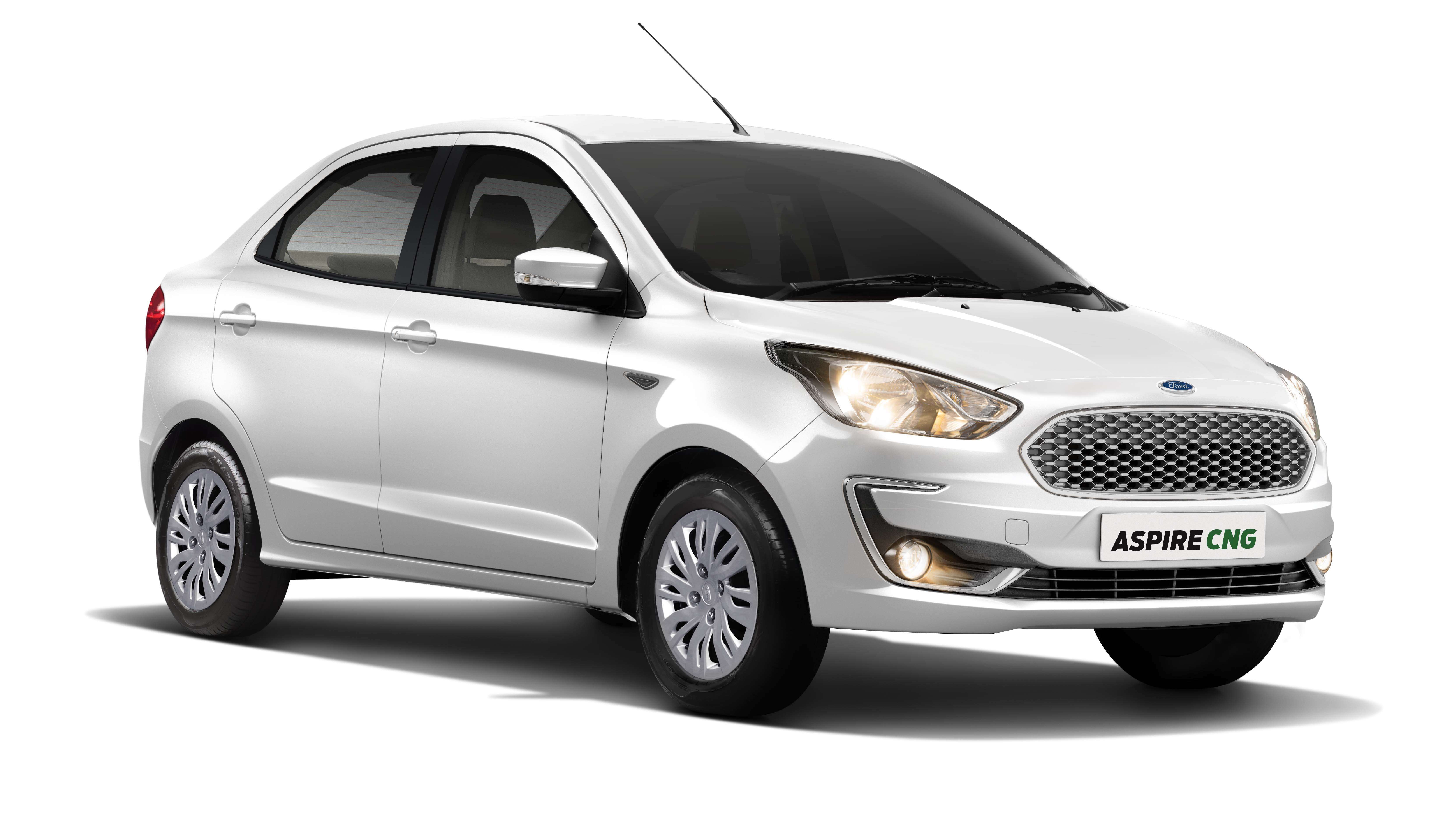 Ford Aspire now comes with factory fitted CNG option