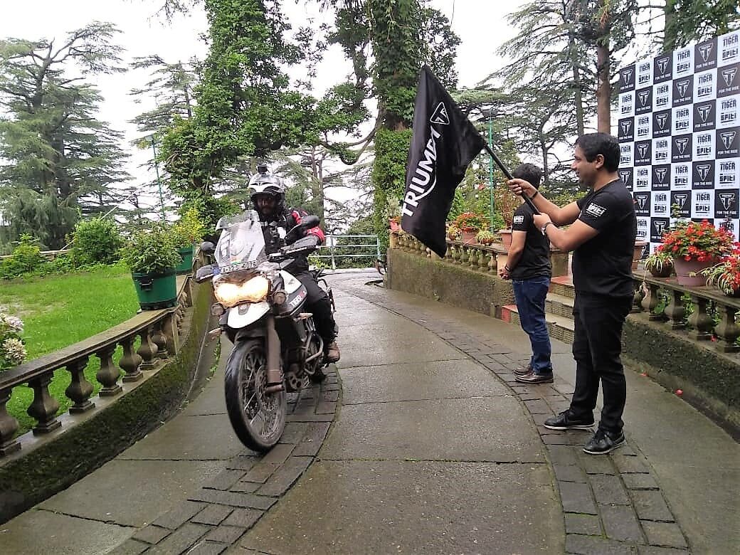 Triumph flags off second edition of Tiger Trails to Spiti