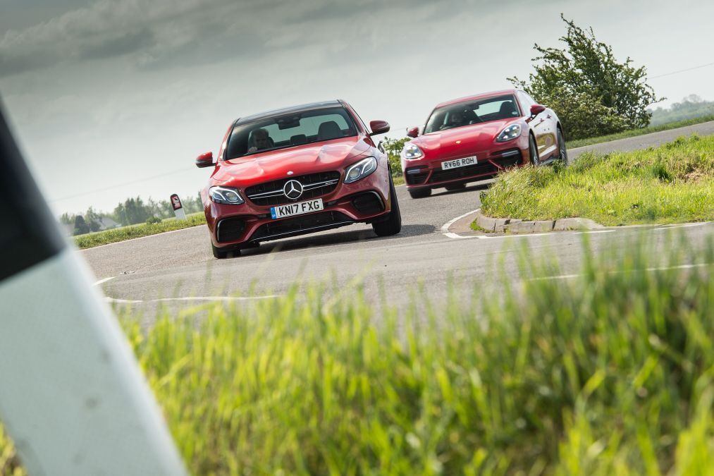 Mercedes-Benz E 63 S AMG vs Porsche Panamera Turbo: Battle of the supersaloons