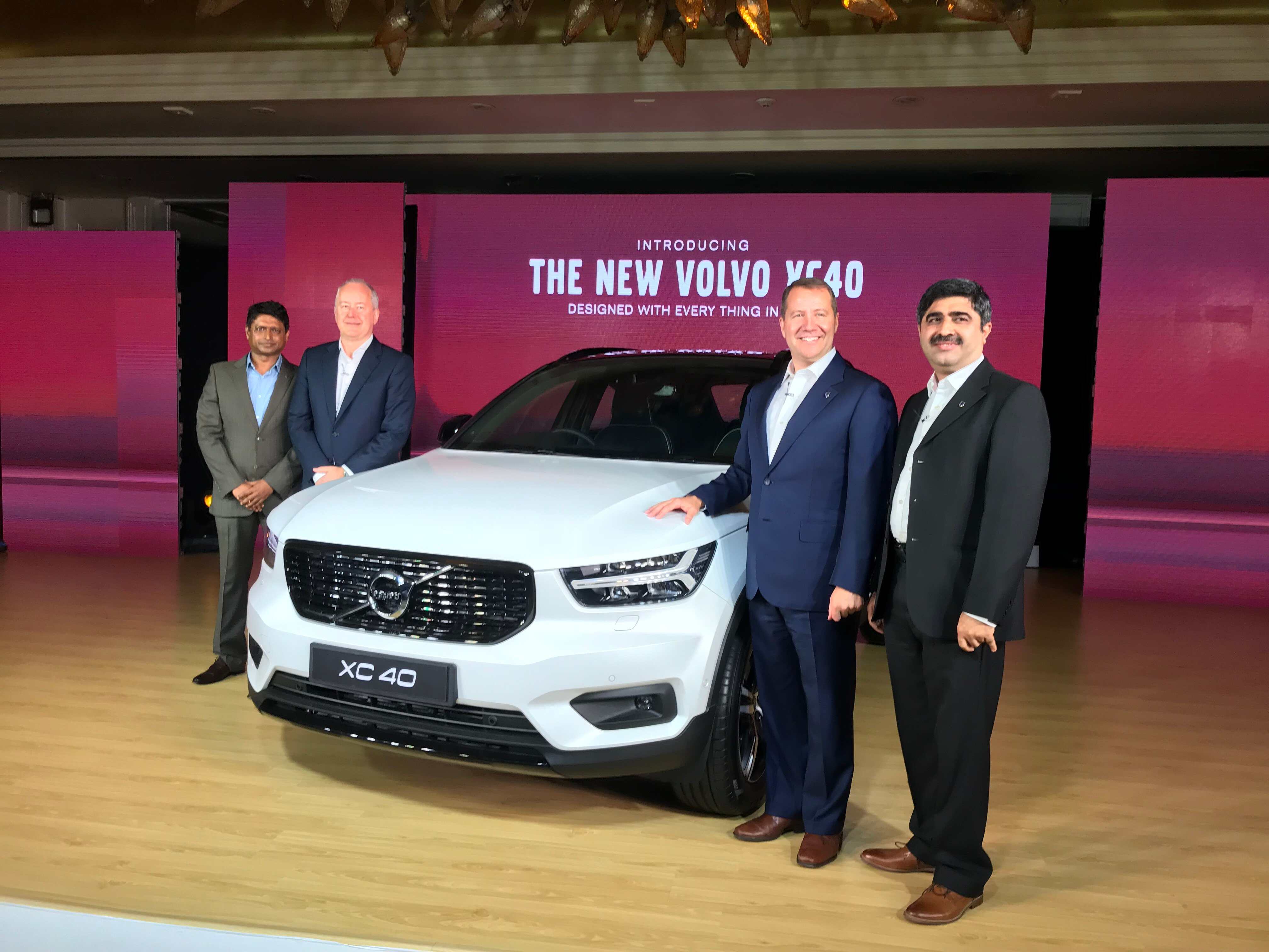 Volvo has launched the XC40 in India at Rs 39.9 lakh