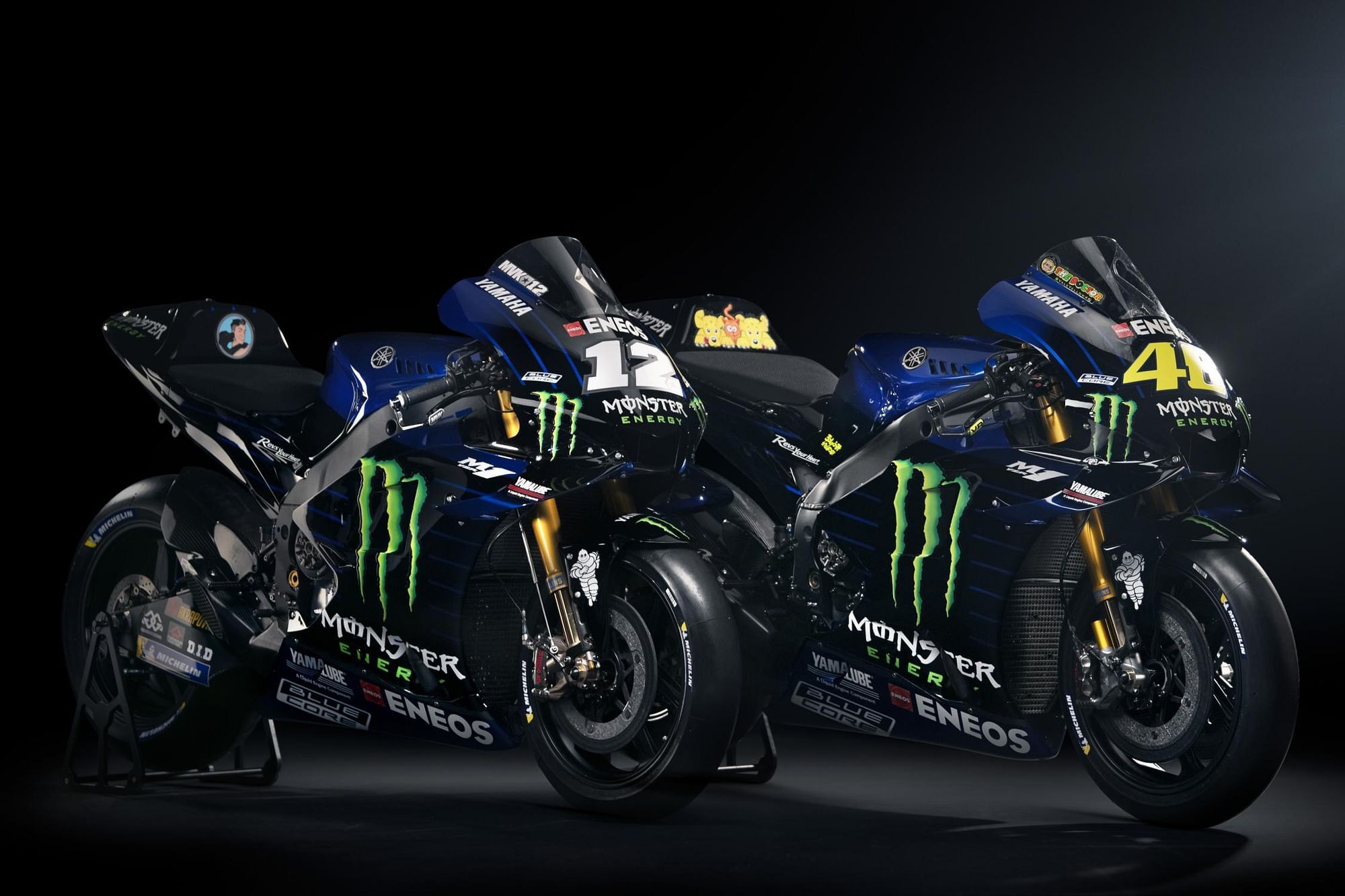 MotoGP: Yamaha unveils its Monster Energy livery for 2019 YZR-M1