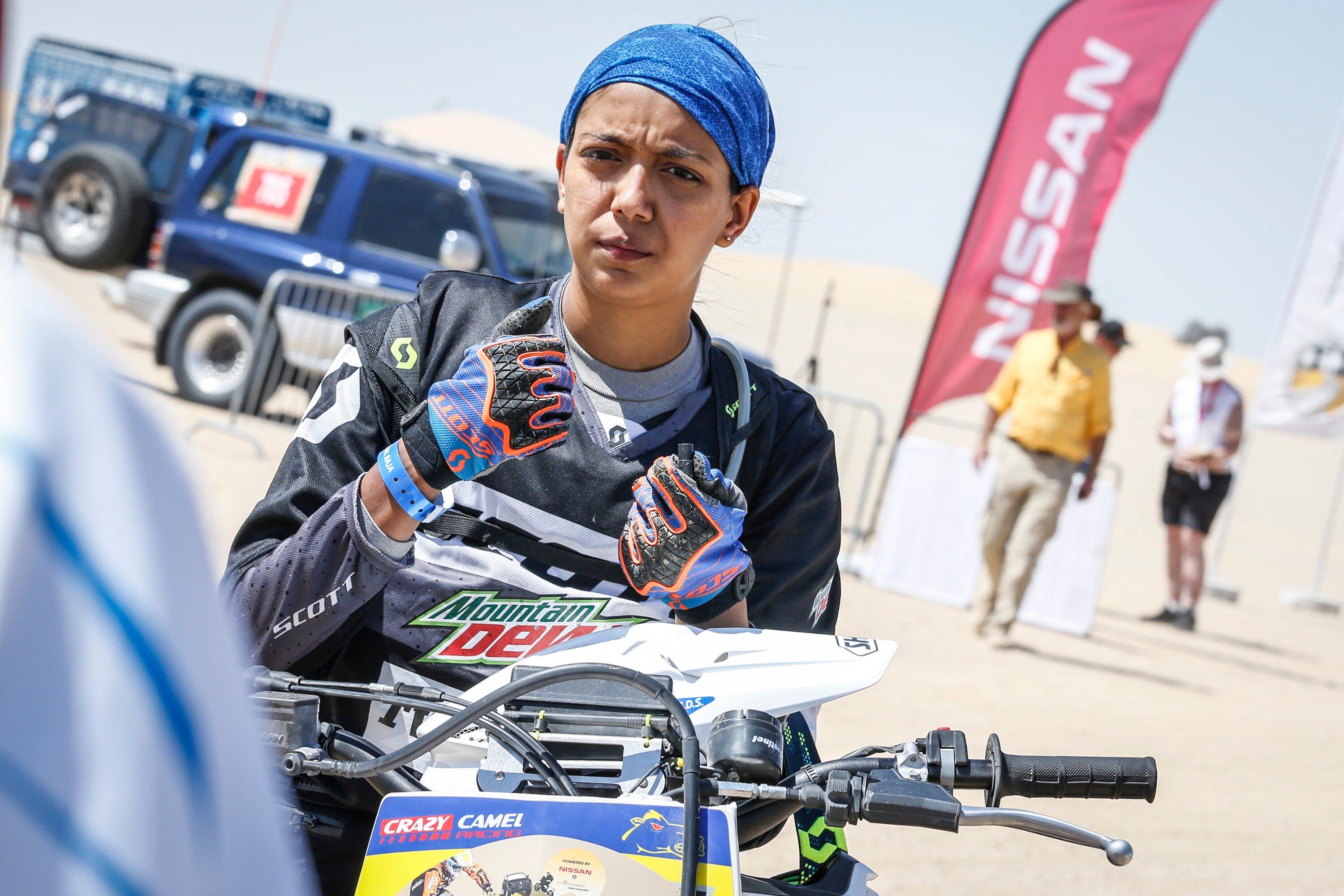 TVS Racing’s Aishwarya Pissay completes first day of FIM Bajas World Cup