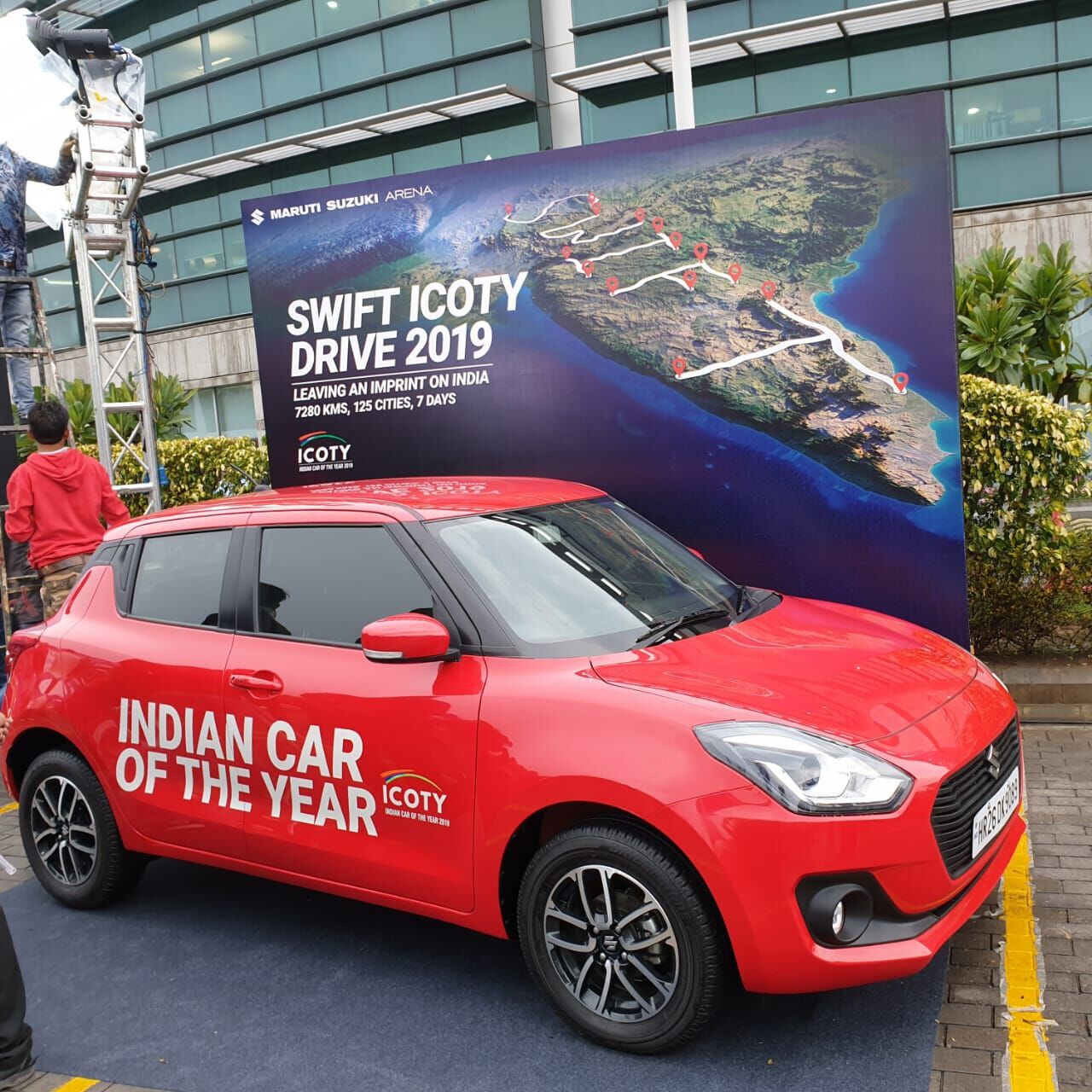 Maruti Suzuki Swift ICOTY drive to be flagged off tomorrow