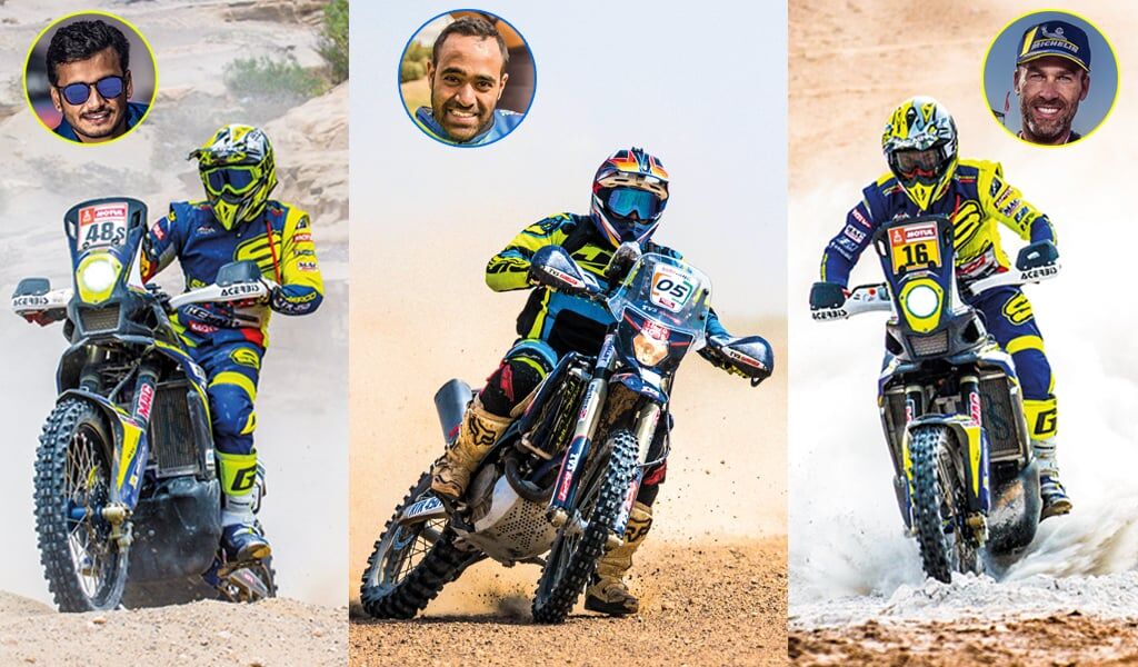 Sherco TVS gears up for Merzouga rally with three rider squad