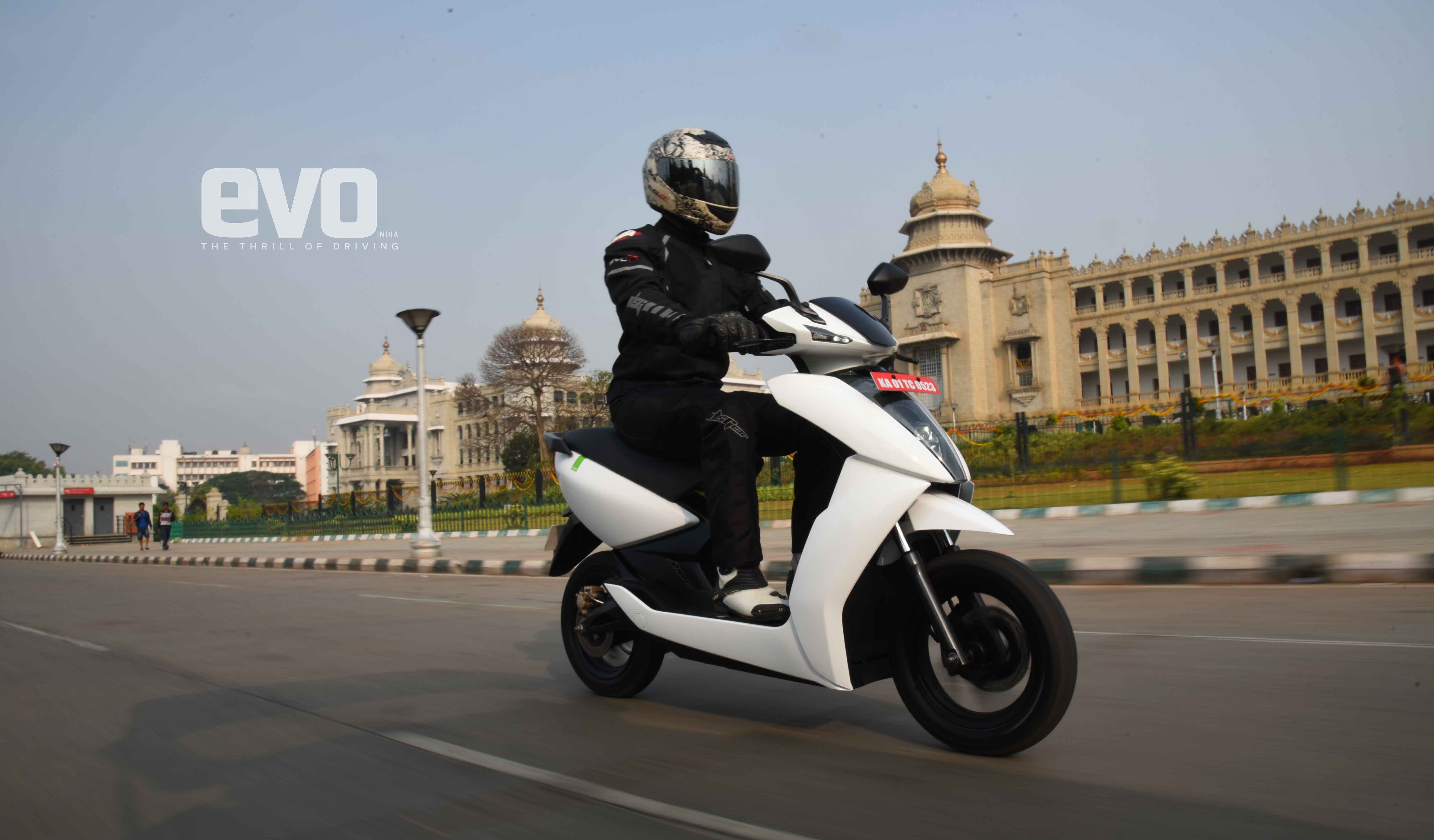 First ride review – Ather 450 electric scooter