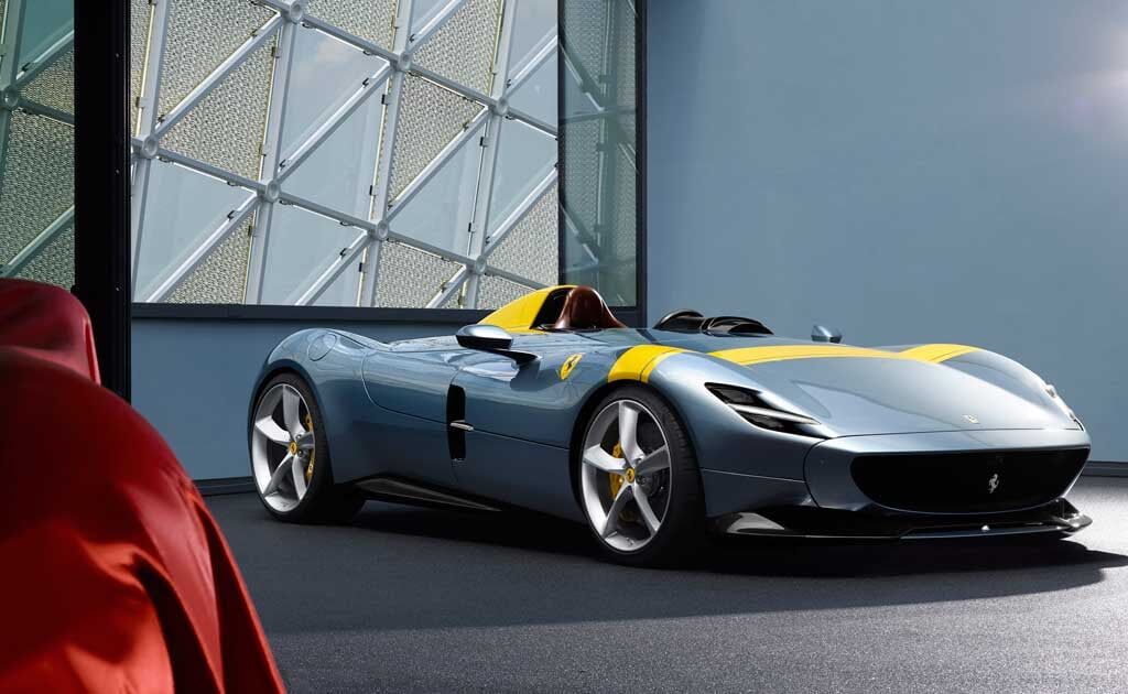 Paris Motor Show 2018: Ferrari showcases the Monza SP1 and SP2