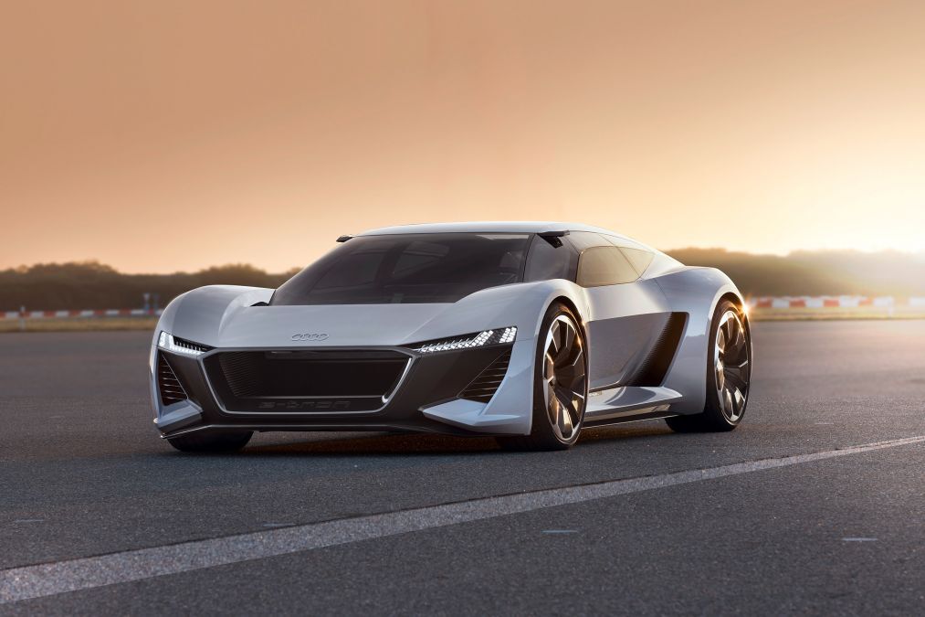 Audi PB18 e-tron makes its debut at Pebble Beach