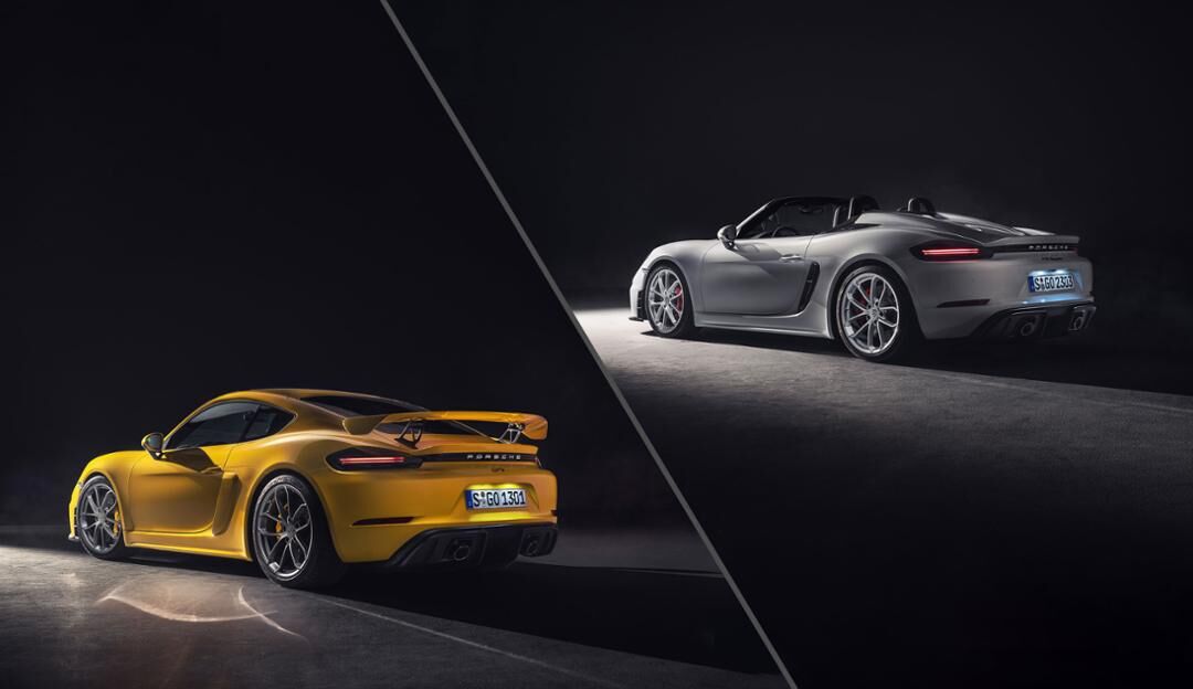 Porsche adds new Cayman GT4 and Spyder to the 718 family