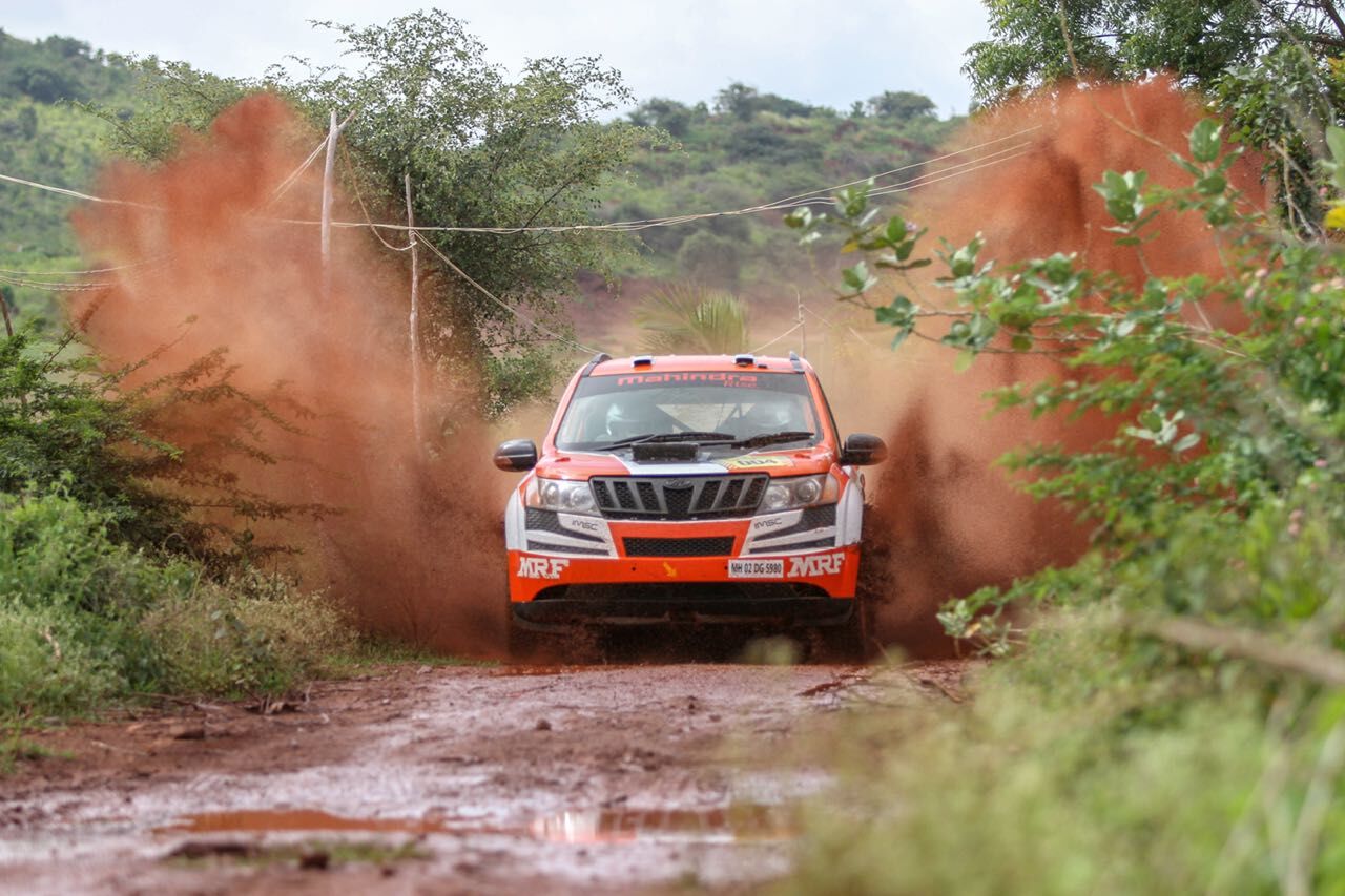 Team Mahindra stays in the lead on day two of the Dakshin Dare 2018