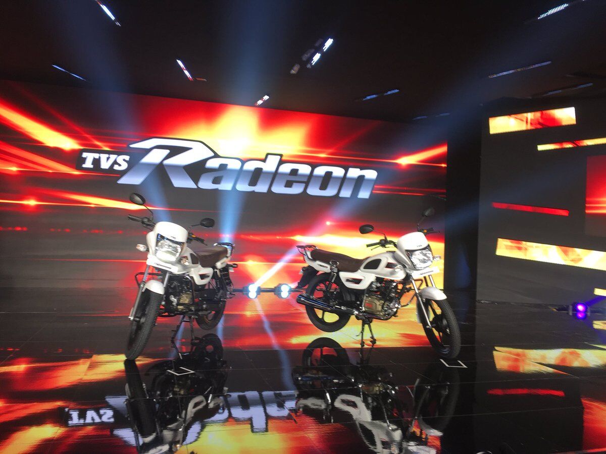 TVS unveils its latest commuter motorcycle – the Radeon