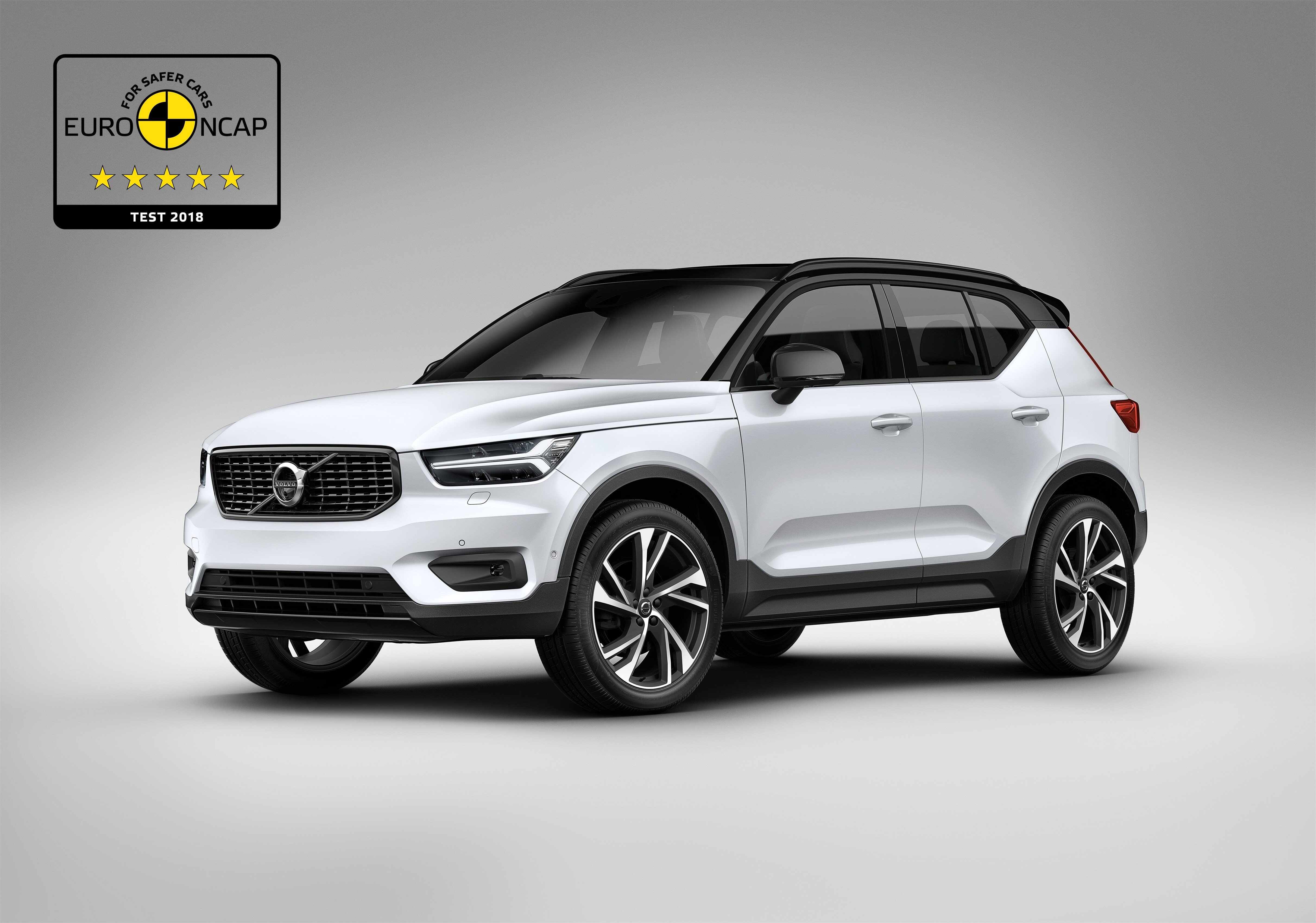 Volvo XC40 scores five stars in Euro NCAP