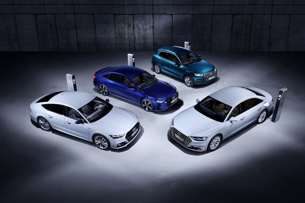 Audi reveals plug-in hybrid of Q5, A6, A7 and A8