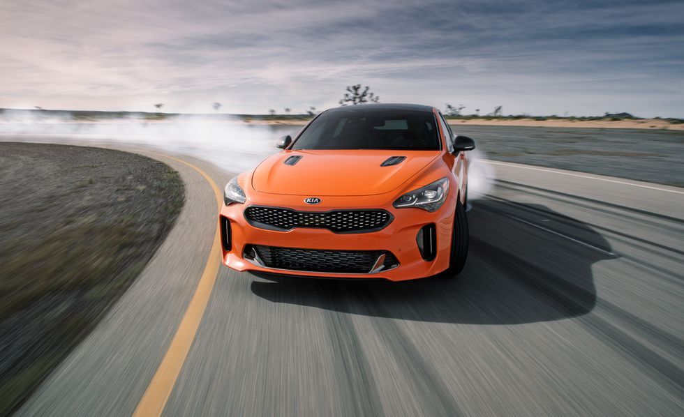 Kia shows off the AWD Stinger GTS at the New York Auto Show