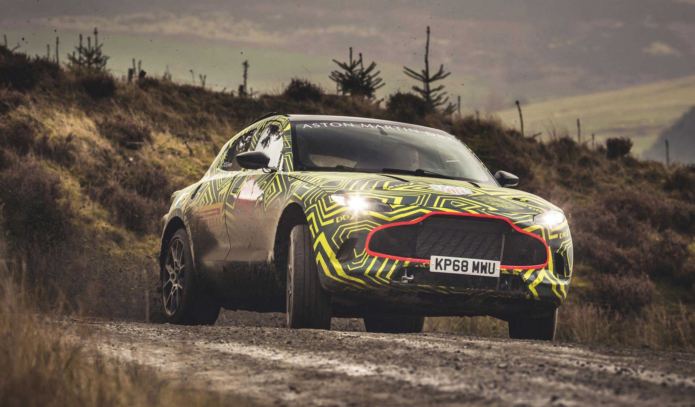 Aston Martin joins SUV bandwagon; testing of its prototype SUV begins