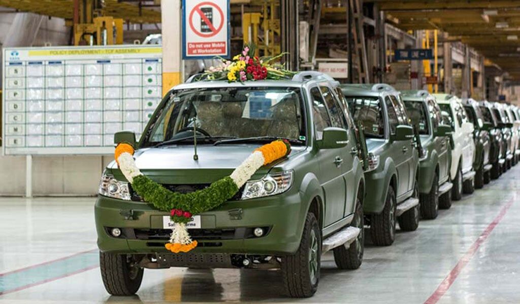 Tata Motors rolls out its 1500th Safari Storme for Indian Army