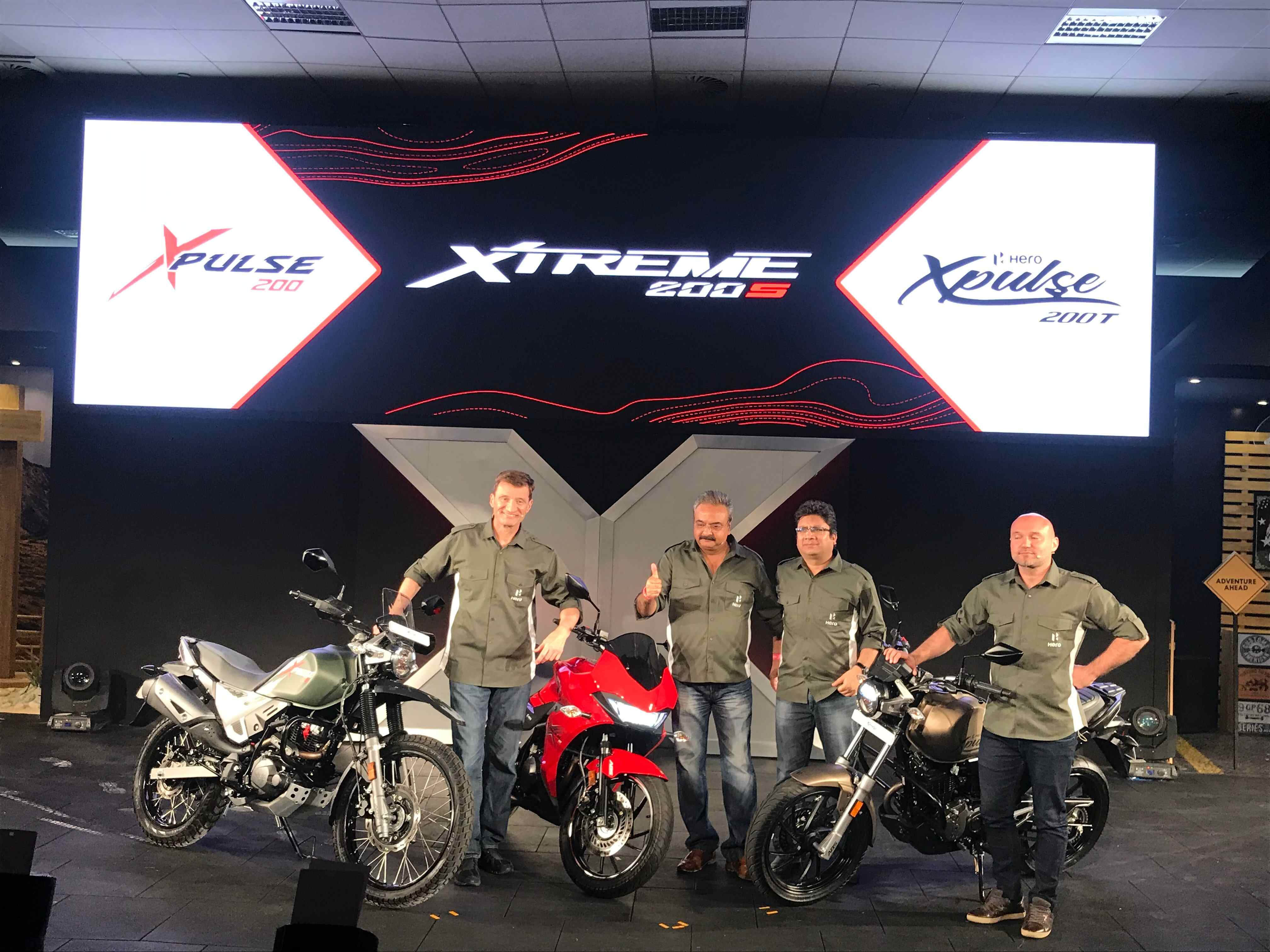 Hero XPulse 200 range and Xtreme 200S launched