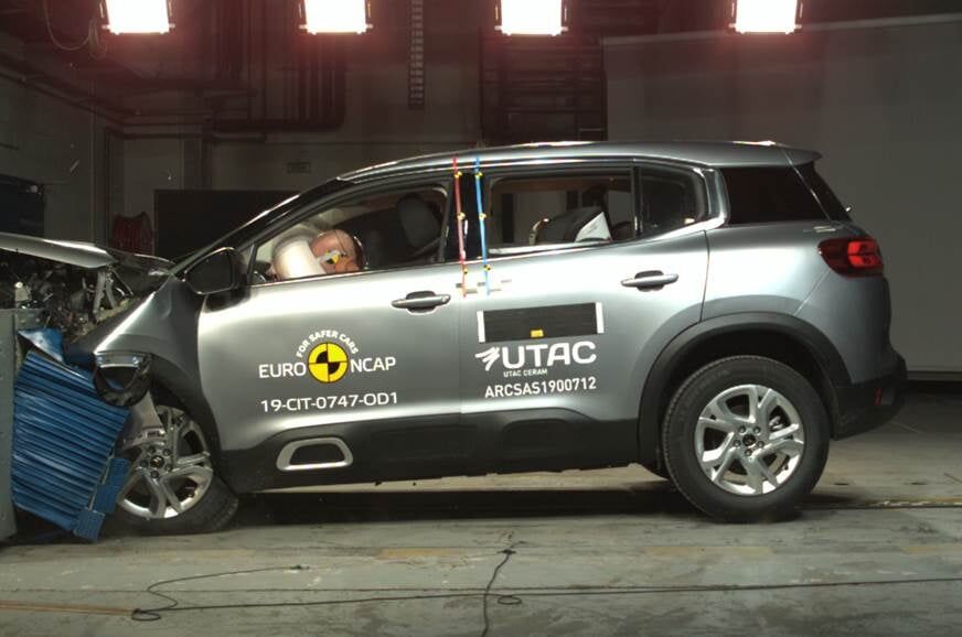 India-bound Citroen C5 Aircross scores 4-star in Euro NCAP safety rating