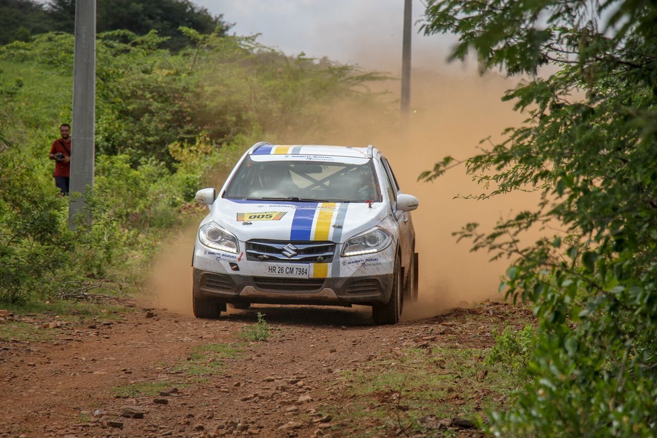 Dakshin Dare 2018 : Team Maruti Suzuki showed great spirit on the opening day