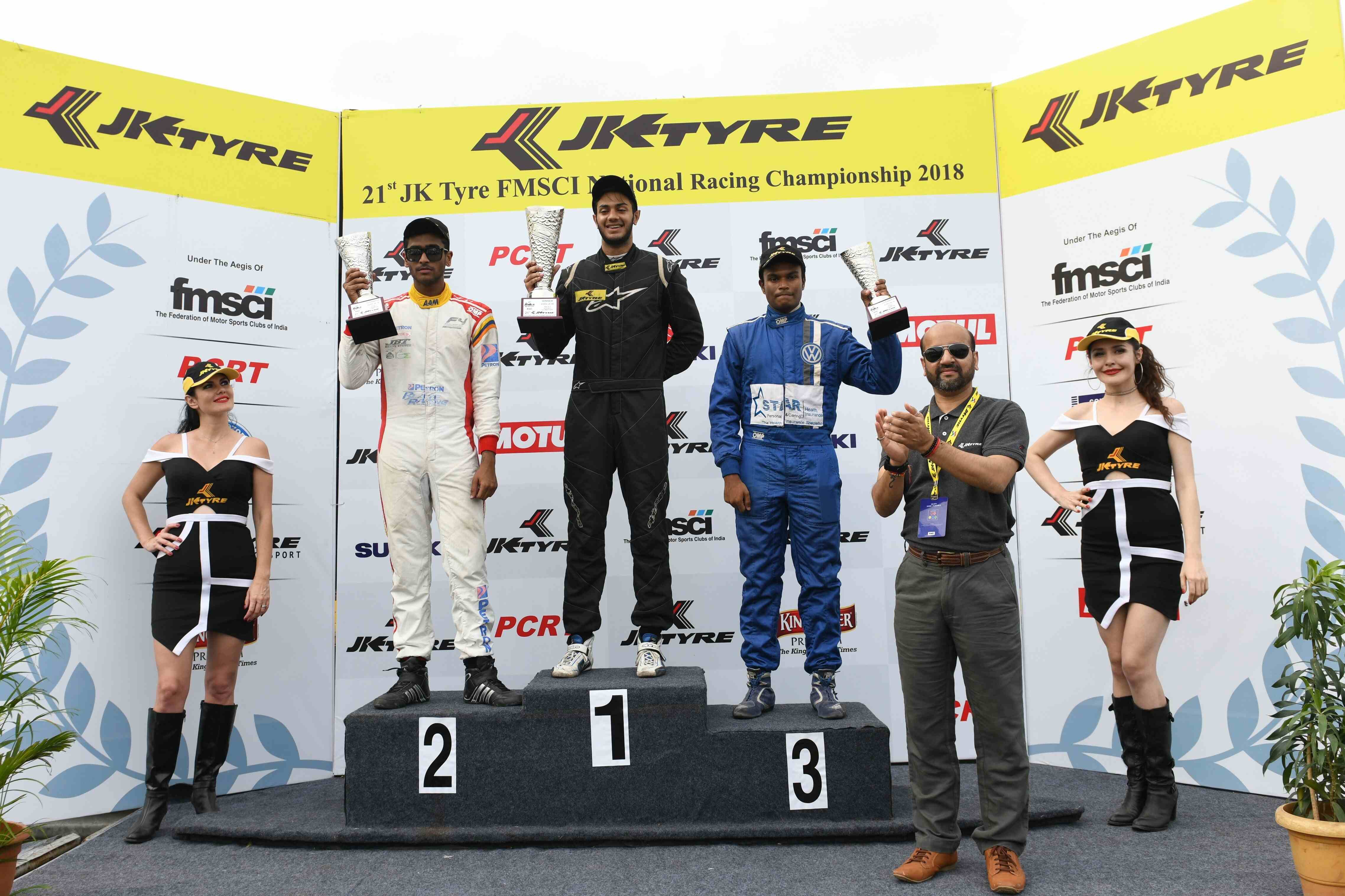 JKNRC 2018 Round 2: Ashwin Datta leads the Euro JK 18 championship at the end of second round