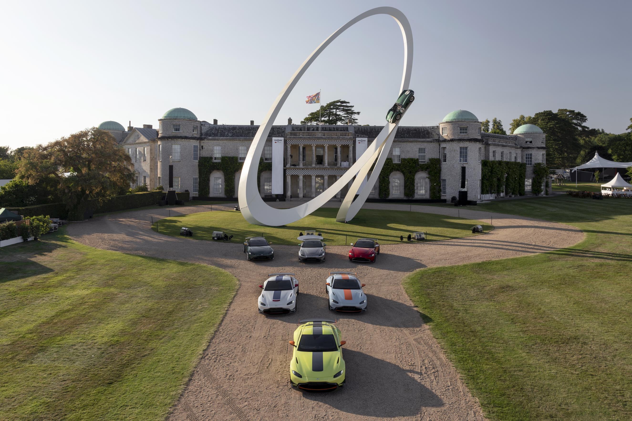 Aston martin’s celebrates its racing history at the Goodwood Festival of Speed