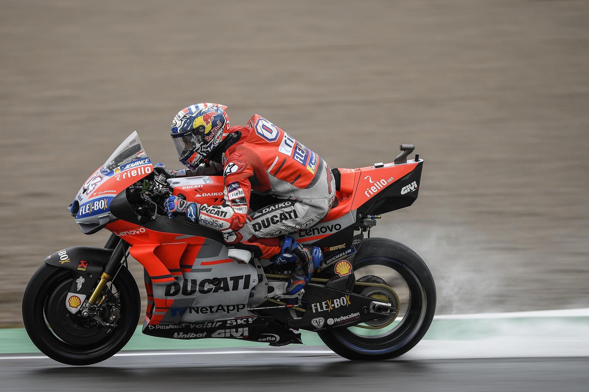 MotoGP: Dovizioso emerges winner in a rain soaked Valencia GP