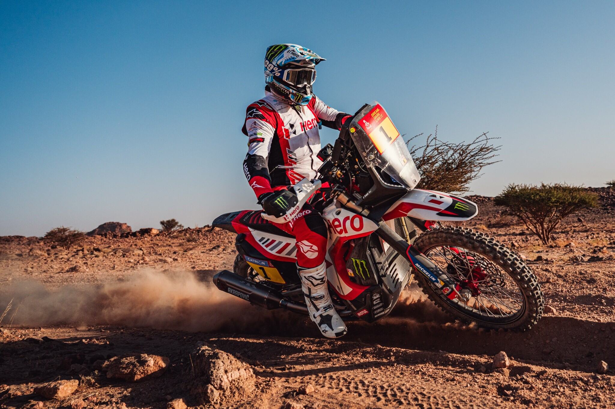 2025 Dakar Rally Stage 2 Day 1: Hero MotoSports’ Ross Branch fights hard to maintain third