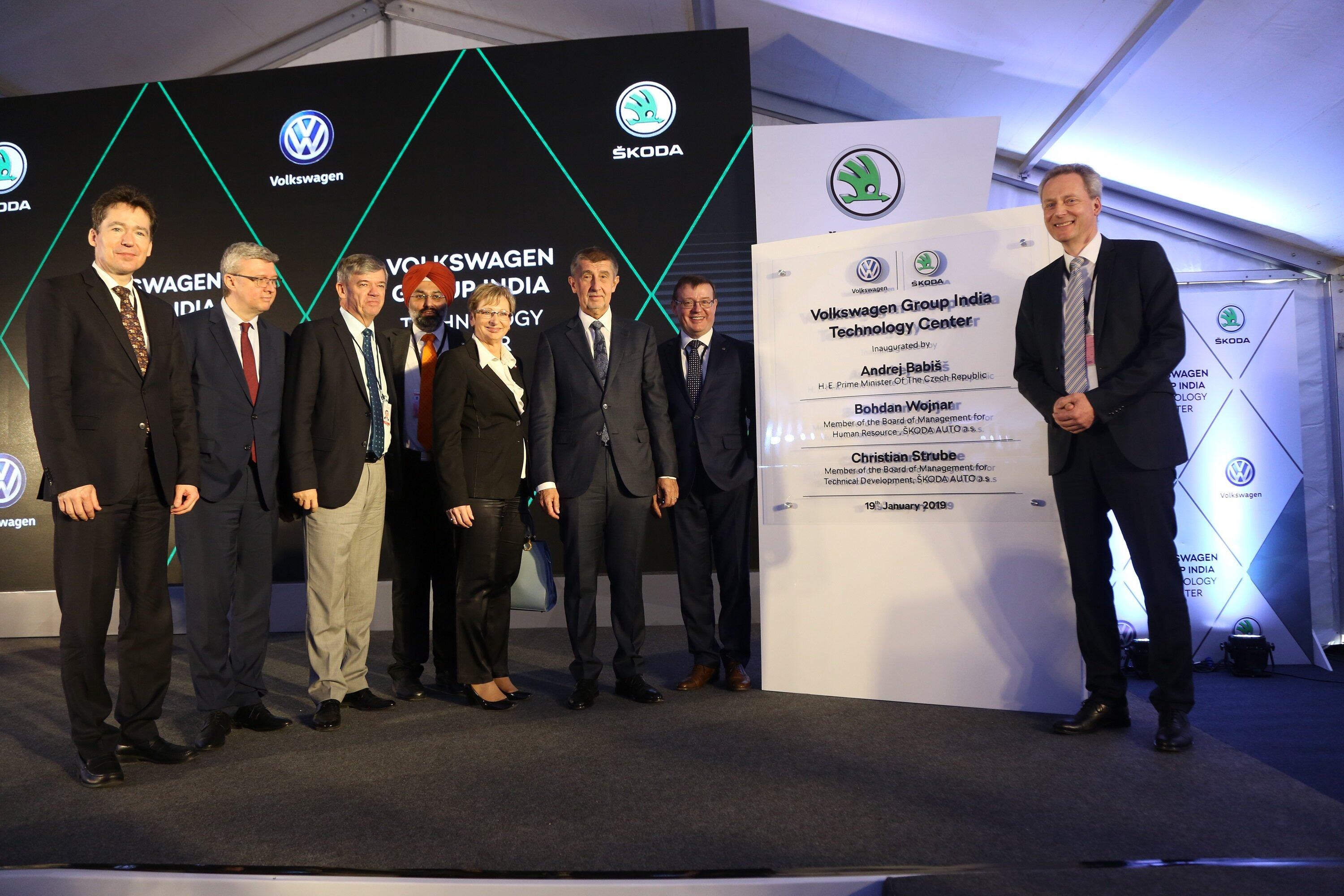 Skoda and Volkswagen inaugurate the new technology Center in Pune