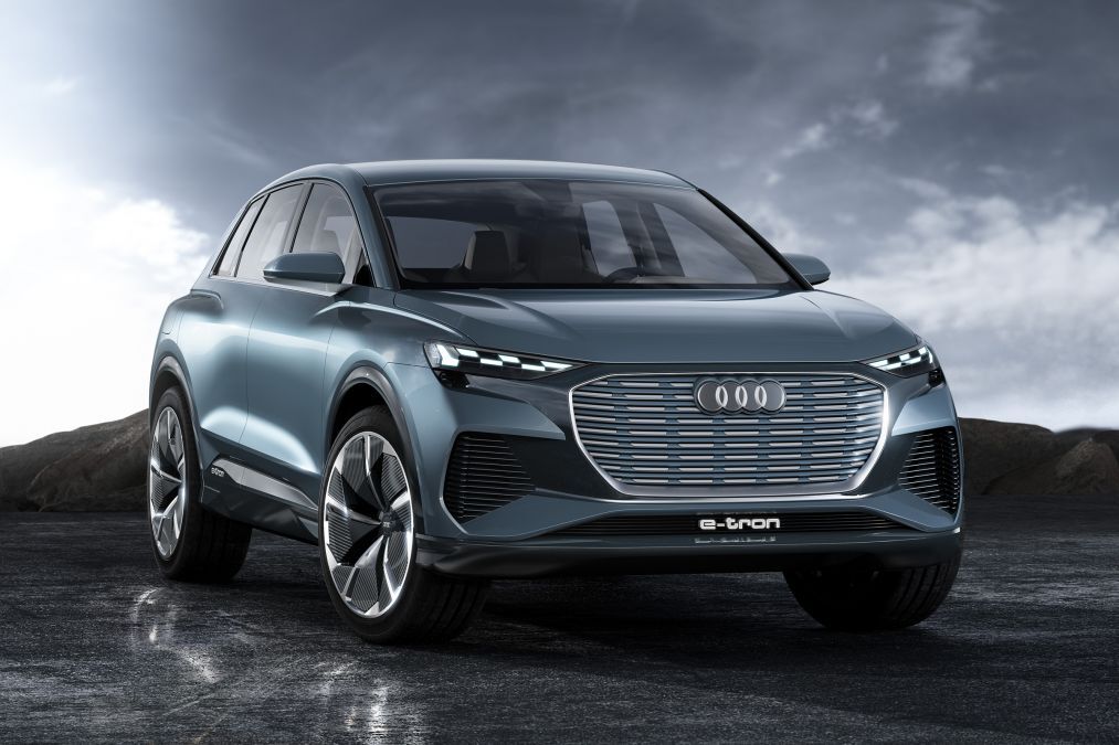 Audi Q4 e-tron concept previews future compact electric SUV