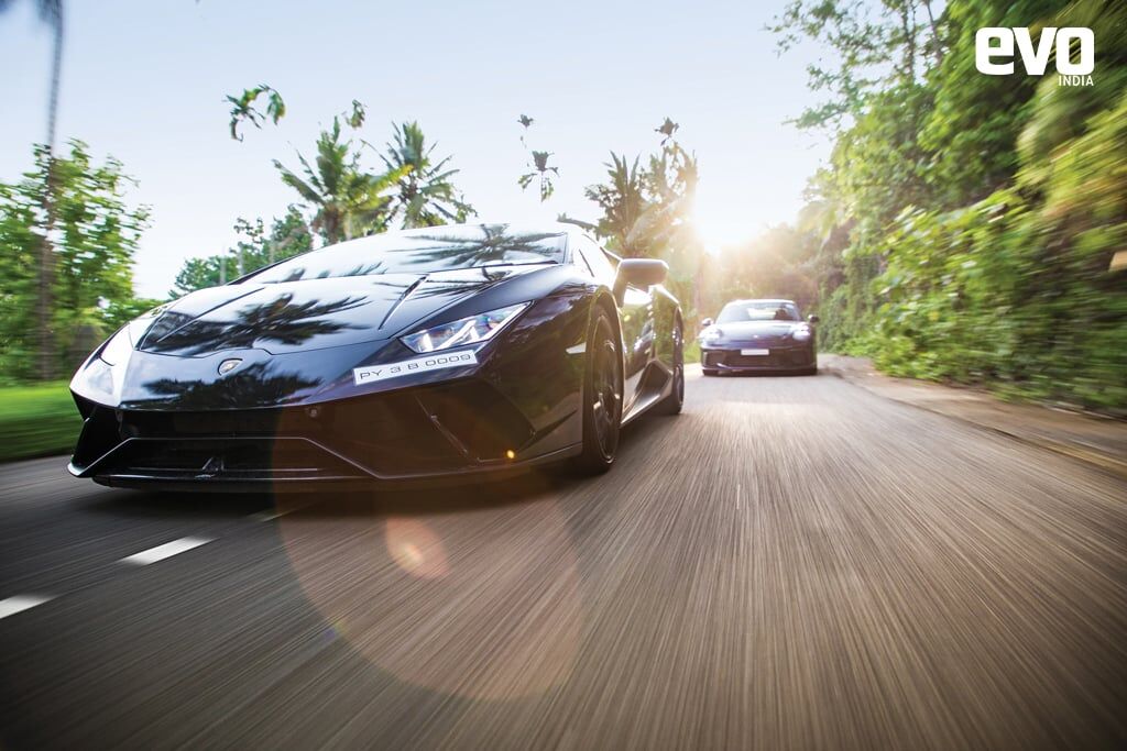 Lamborghini Huracan Performante and Porsche 911 GT3, in India!