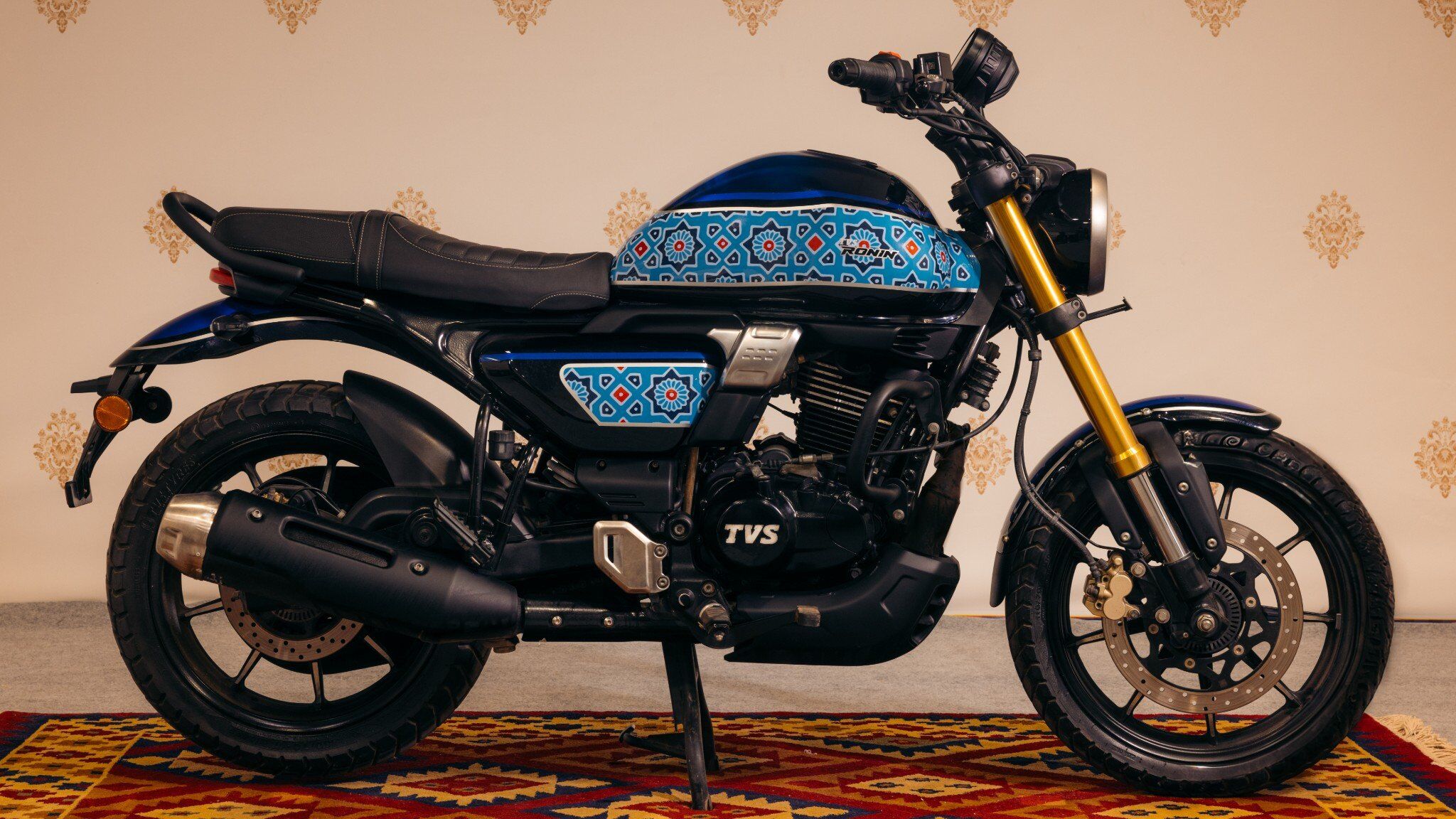 TVS unveils special editions of Ronin at Rann Utsav