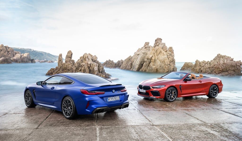 BMW unveils M8 coupe, convertible along with Competition models