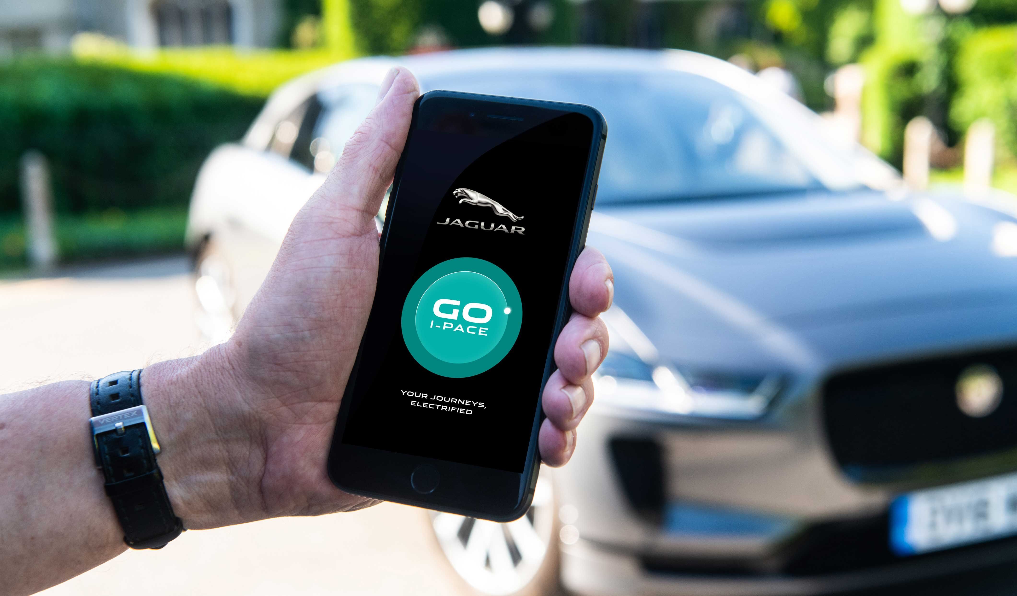 Jaguar launches its Go I-Pace app