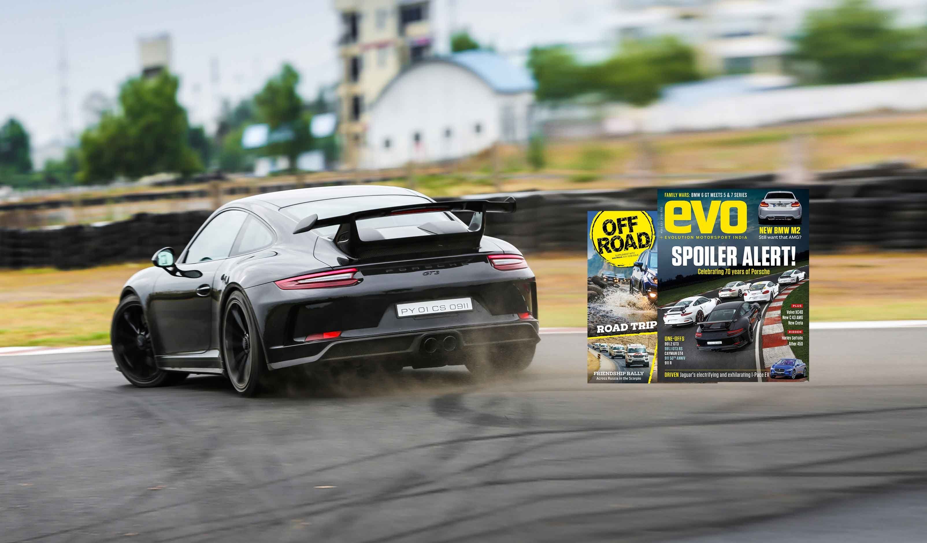 Celebrating 70 years of Porsche in July 2018 evo India magazine – On Stands Now!