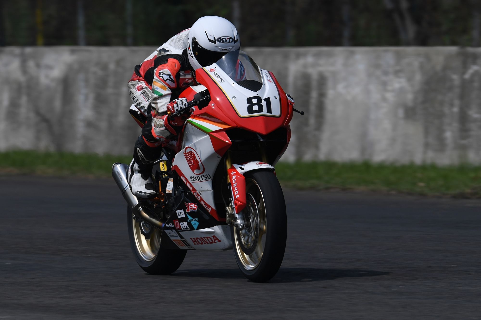 ARRC round five– IDEMITSU Honda Racing India gains 16 points