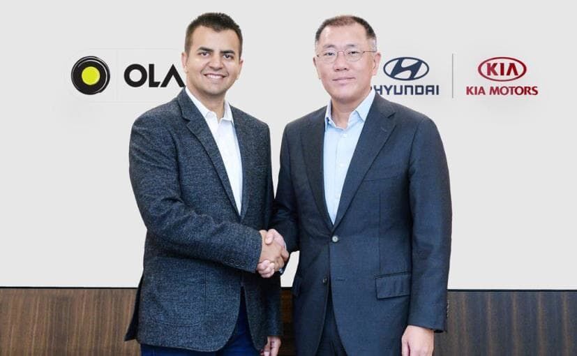 Hyundai, Kia to invest USD 300 million in Ola Cabs to develop mobility solutions