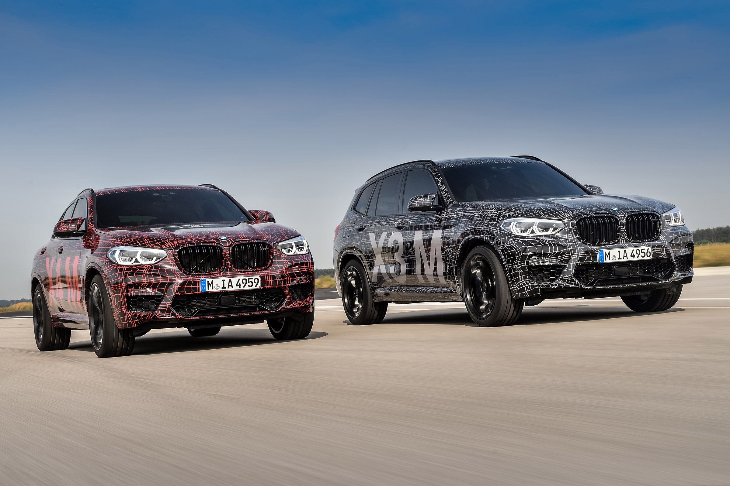 New BMW X3 M and X4 M teased – hot SUVs to rival AMG’s GLC63