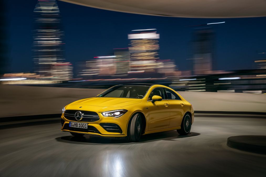 Mercedes-AMG CLA35 revealed – a new entry-level AMG four-door ‘coupe’