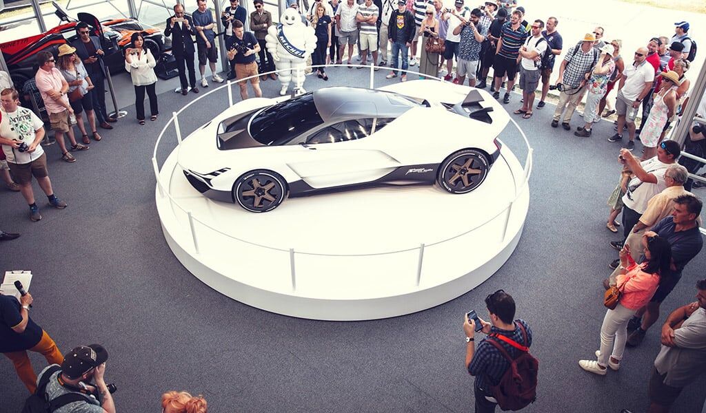 Vazirani Automotive showcases its hypercar concept at Goodwood Festival of Speed