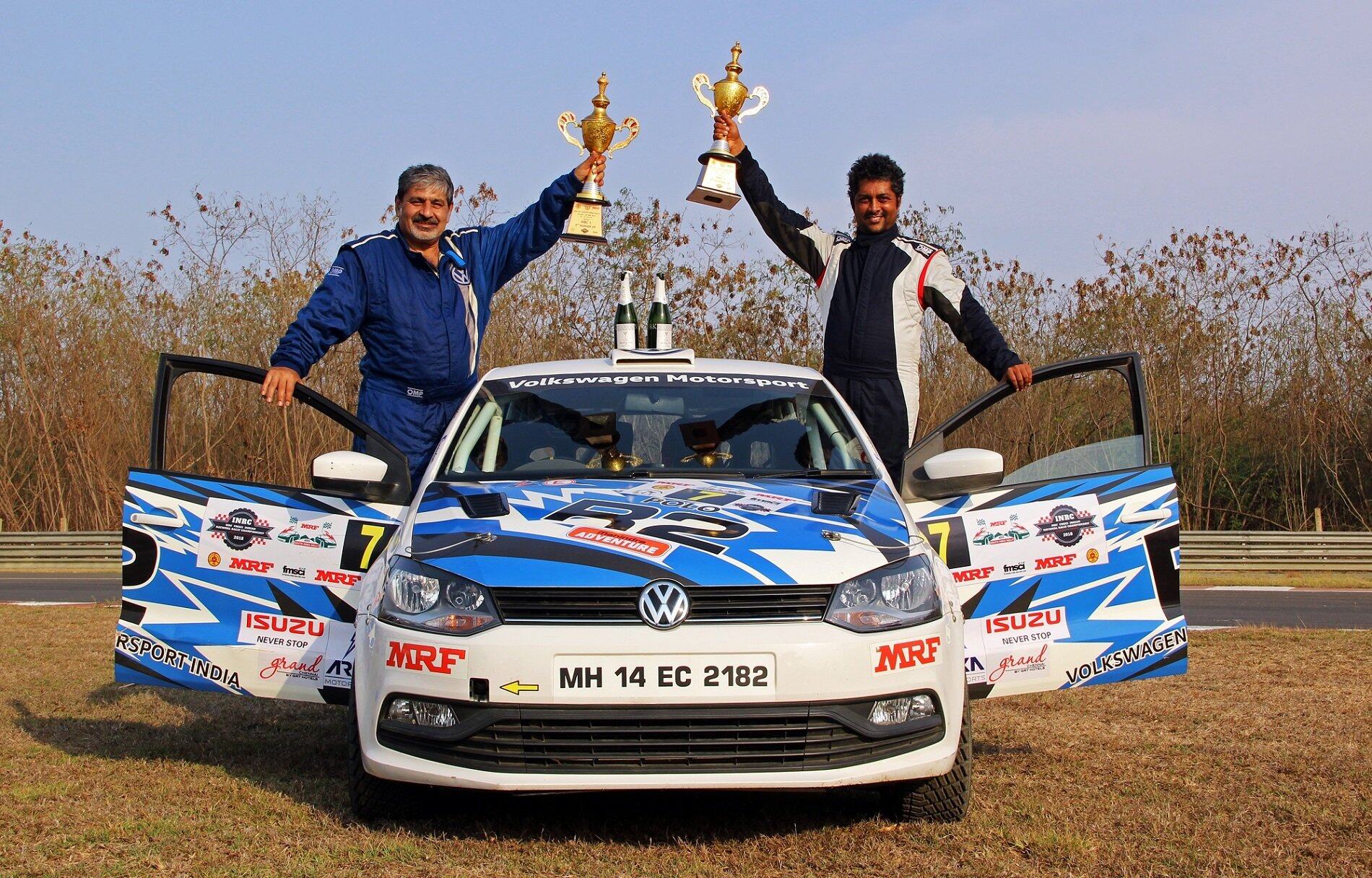 A successful INRC season for Volkswagen Motorsport India