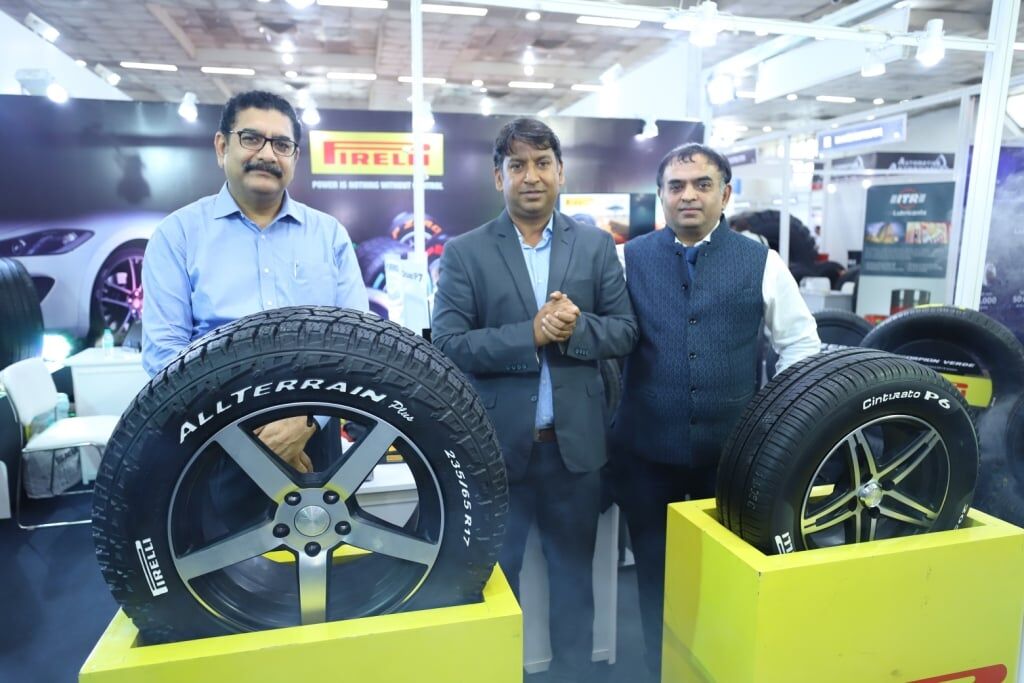 Pirelli launches Cinturato P6 and Scorpion AT Plus tyres at the Tyre Expo India 2018